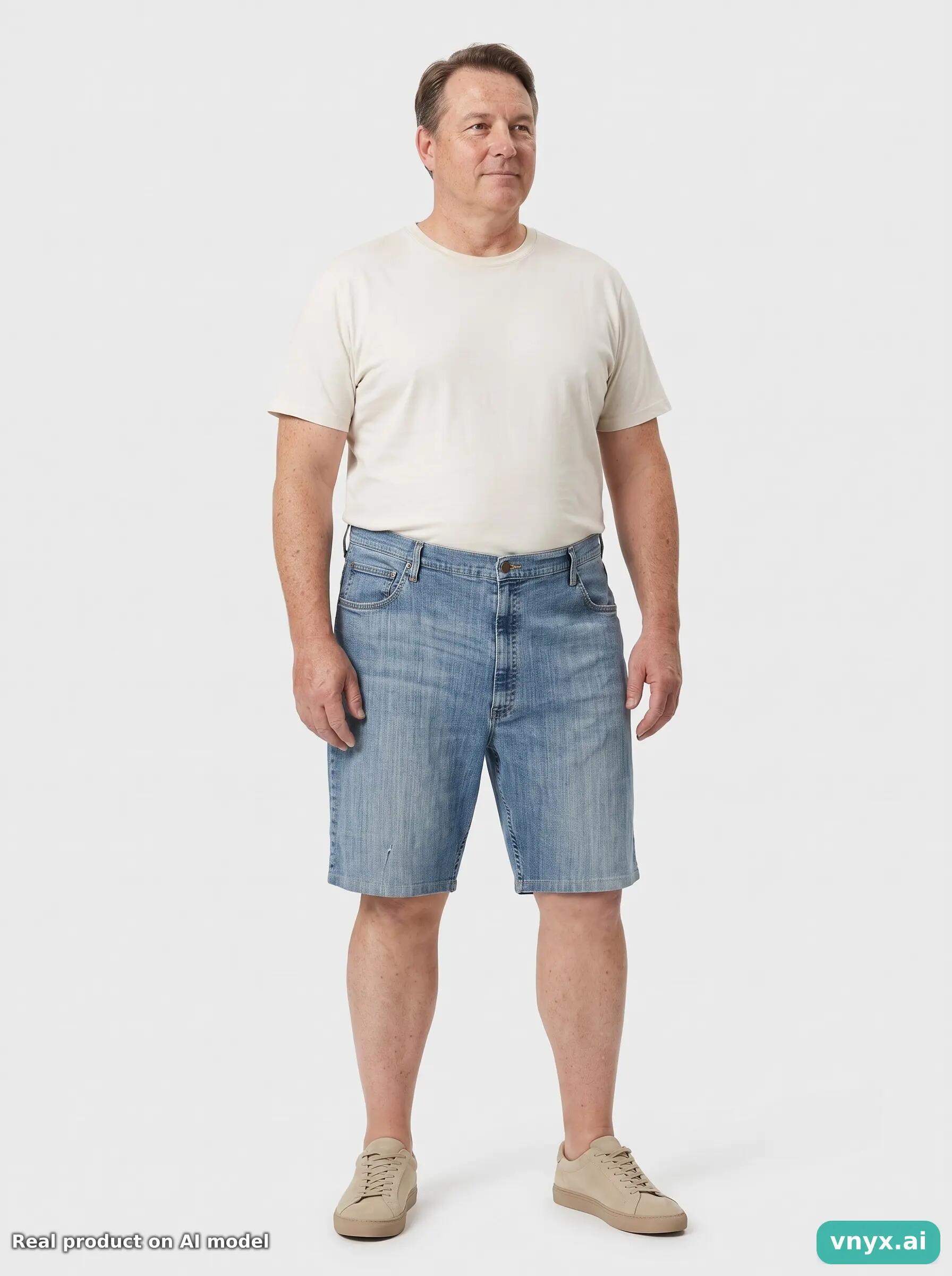 Second Life - Vintage Wrangler Dark Blue Shorts Men W42 L32 5/6