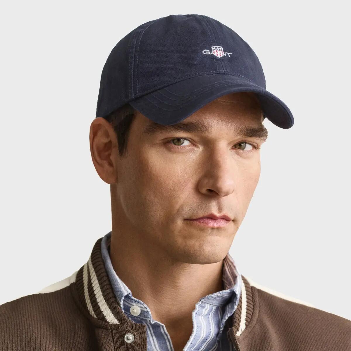 Herren Cap Shield Twill Blau II 2/2