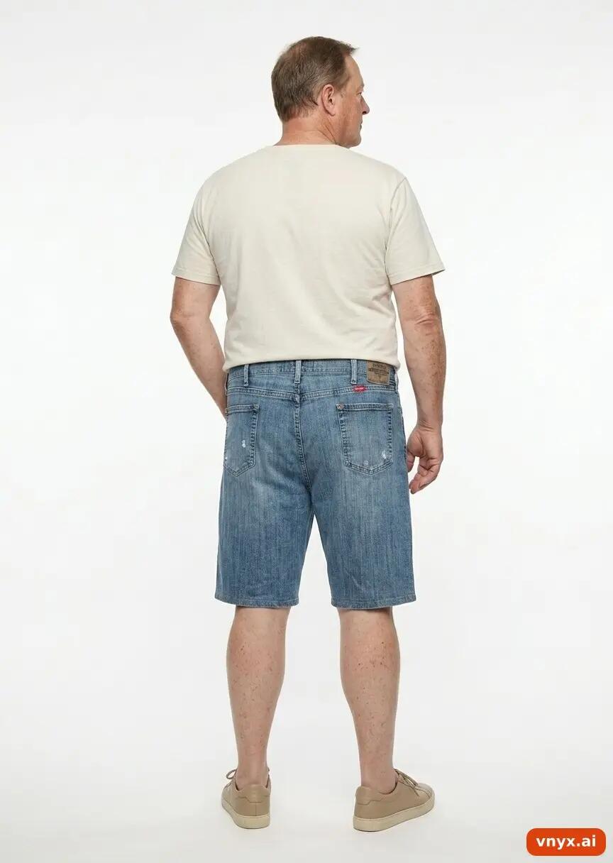 Second Life - Vintage Wrangler Dark Blue Shorts Men W42 L32 3/6