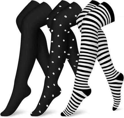 Lot de 3 paires de chaussettes de sport montantes - Chaussettes de compression -