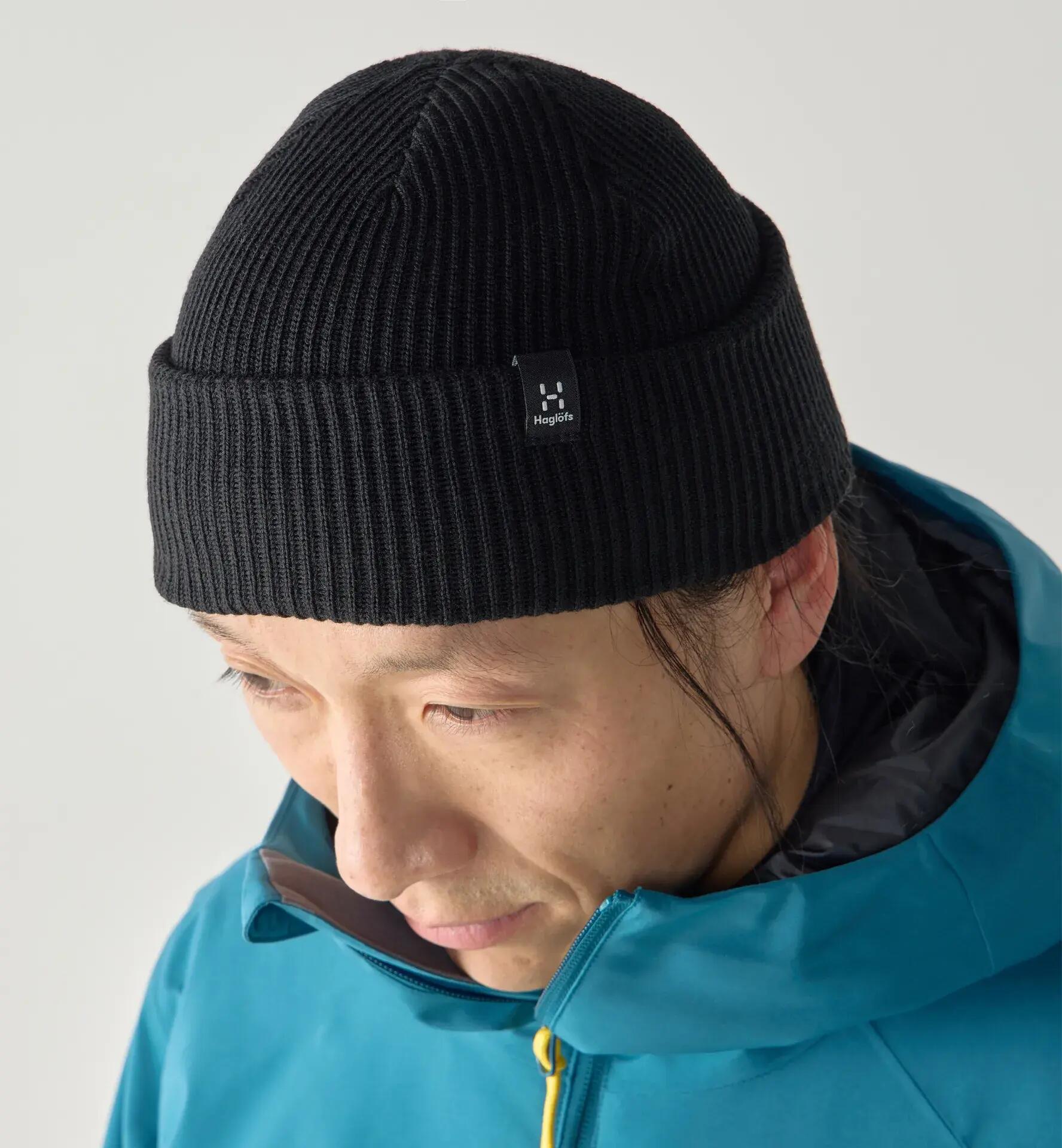 Vassi Beanie – Căciulă outdoor pentru iarnă din lână - neagra 3/3