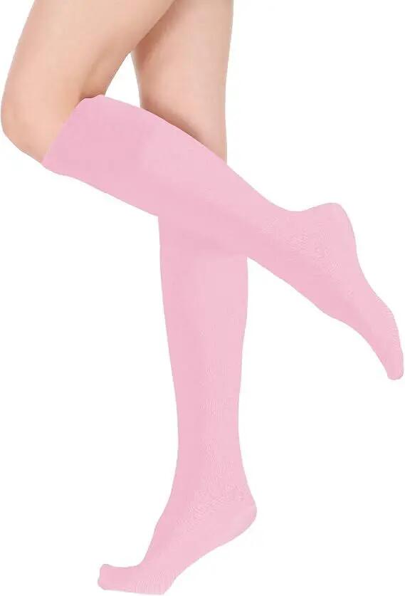 DOOVID Chaussettes hautes décontractées pour femmes – chaussettes de sport élast 6/8