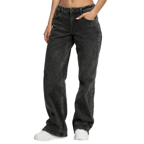 Hosen weit Bein lang Damen Gym Glamour