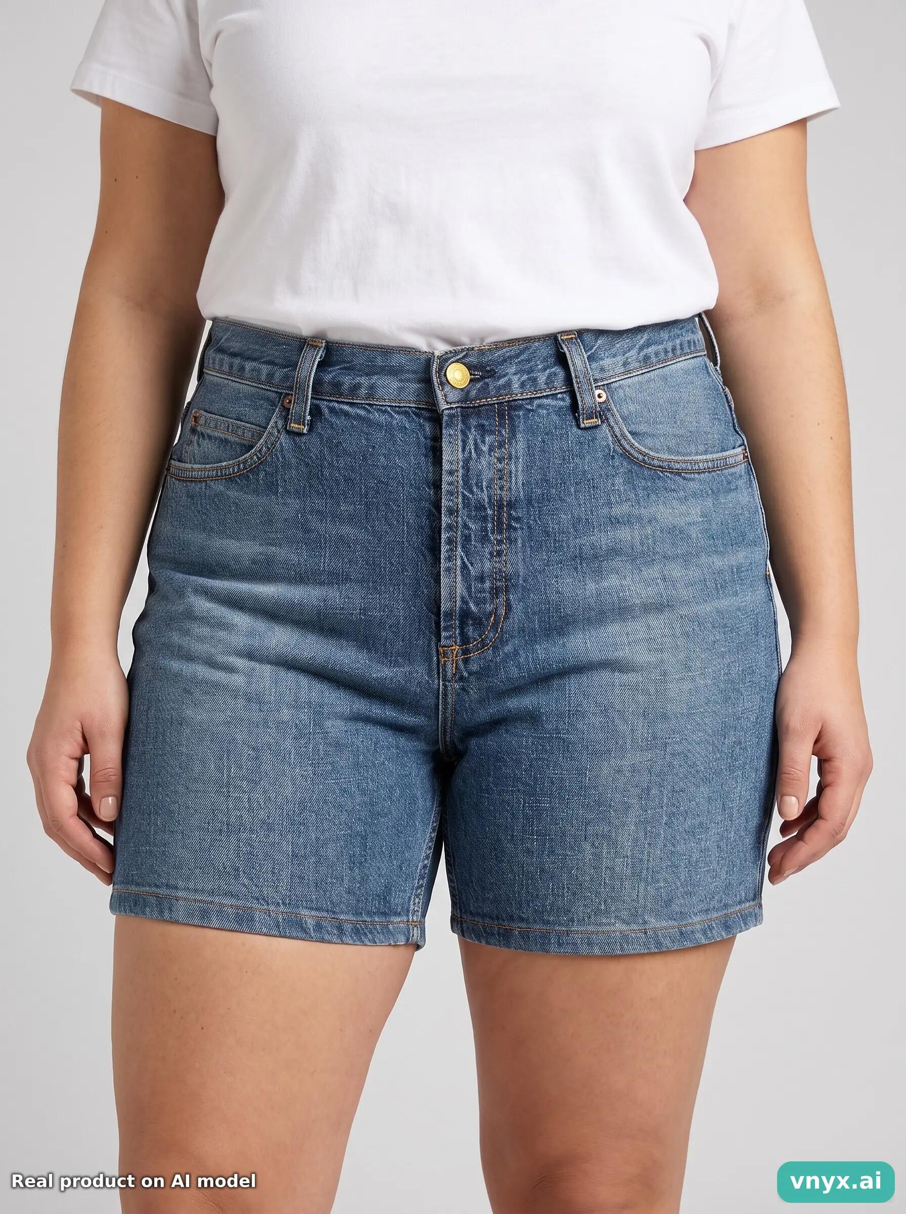 Second Life - Vintage Carhartt Navy Shorts Women W42 Short 6/6