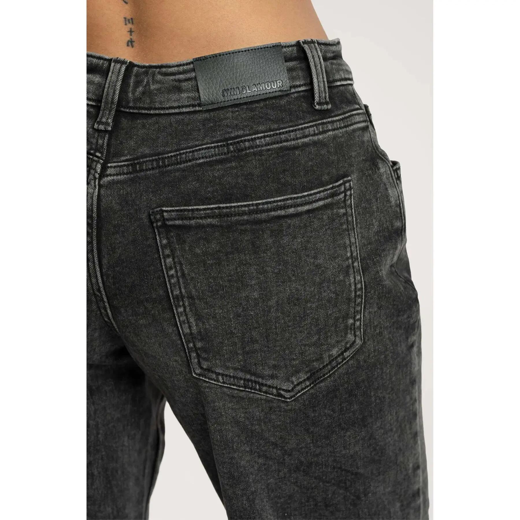 Hosen weit Bein lang Damen Gym Glamour 6/7