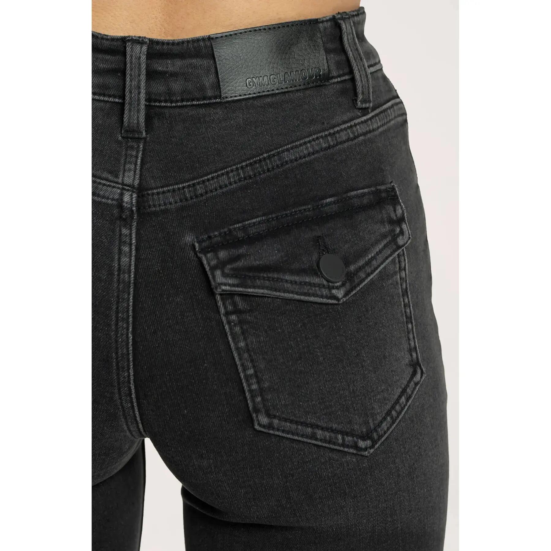 Jeans Flare donna Gym Glamour Push Up 7/7