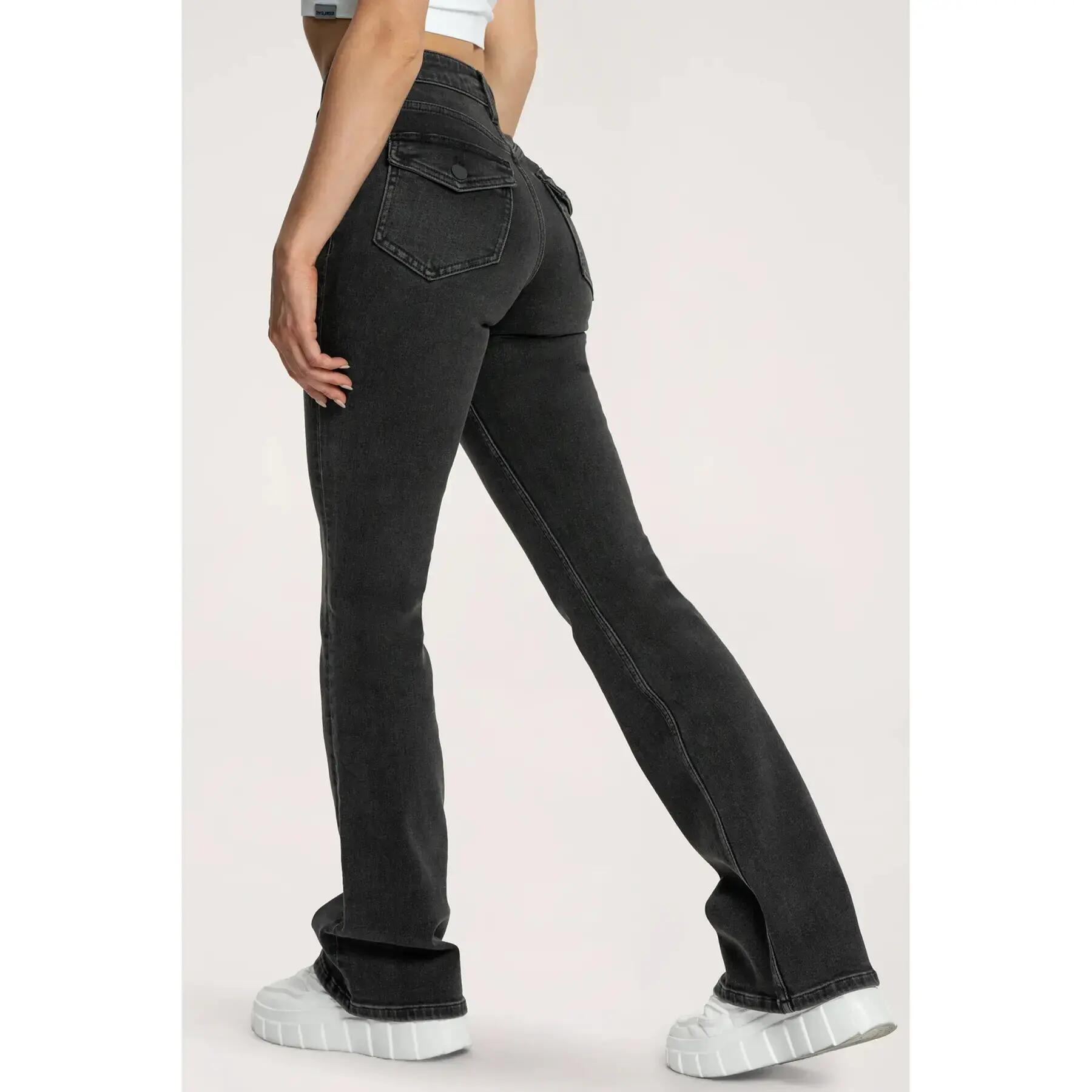 Jeans Flare donna Gym Glamour Push Up 3/7