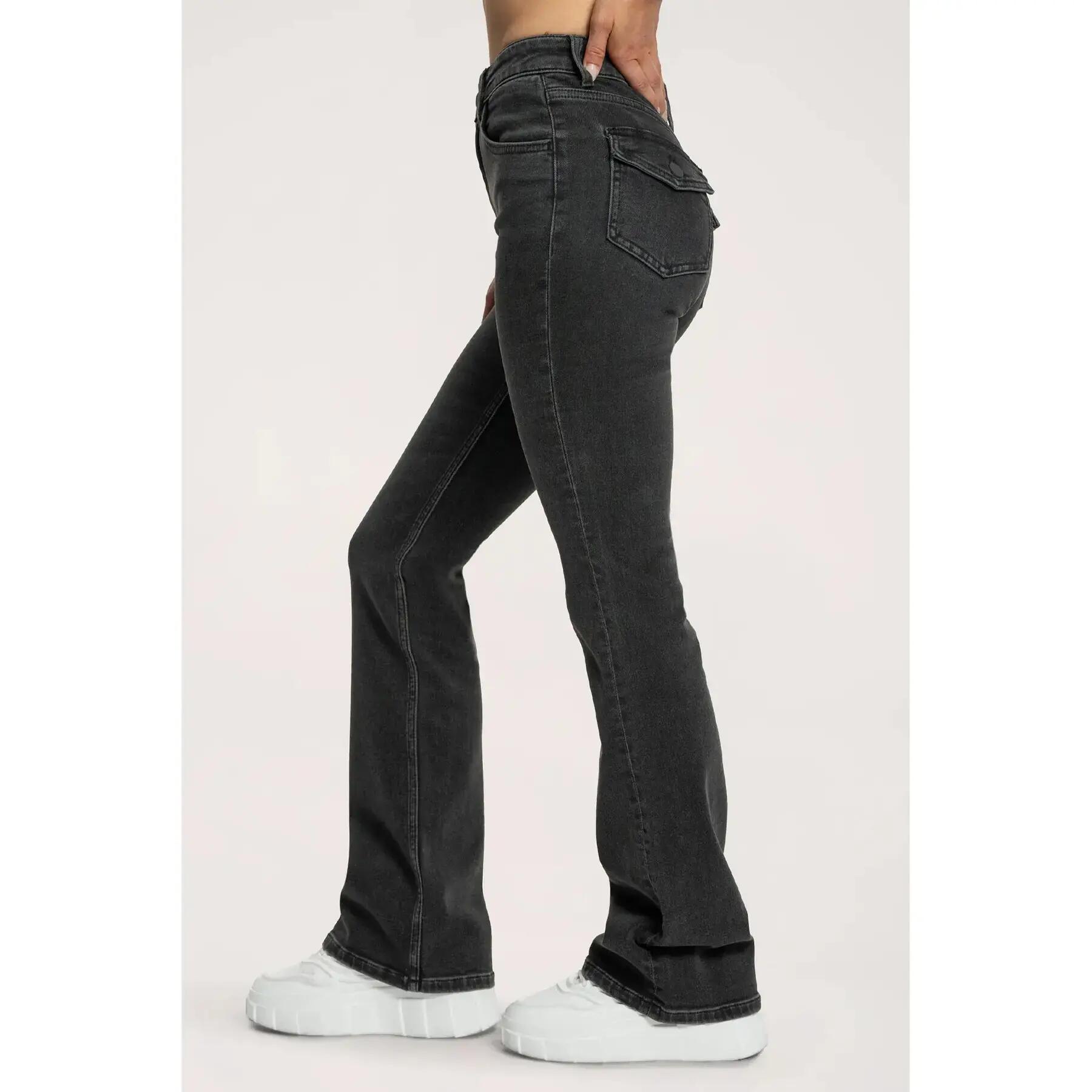 Jeans Flare donna Gym Glamour Push Up 2/7