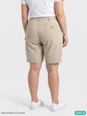 Second life - vintage carhartt brown shorts women w40 knee length