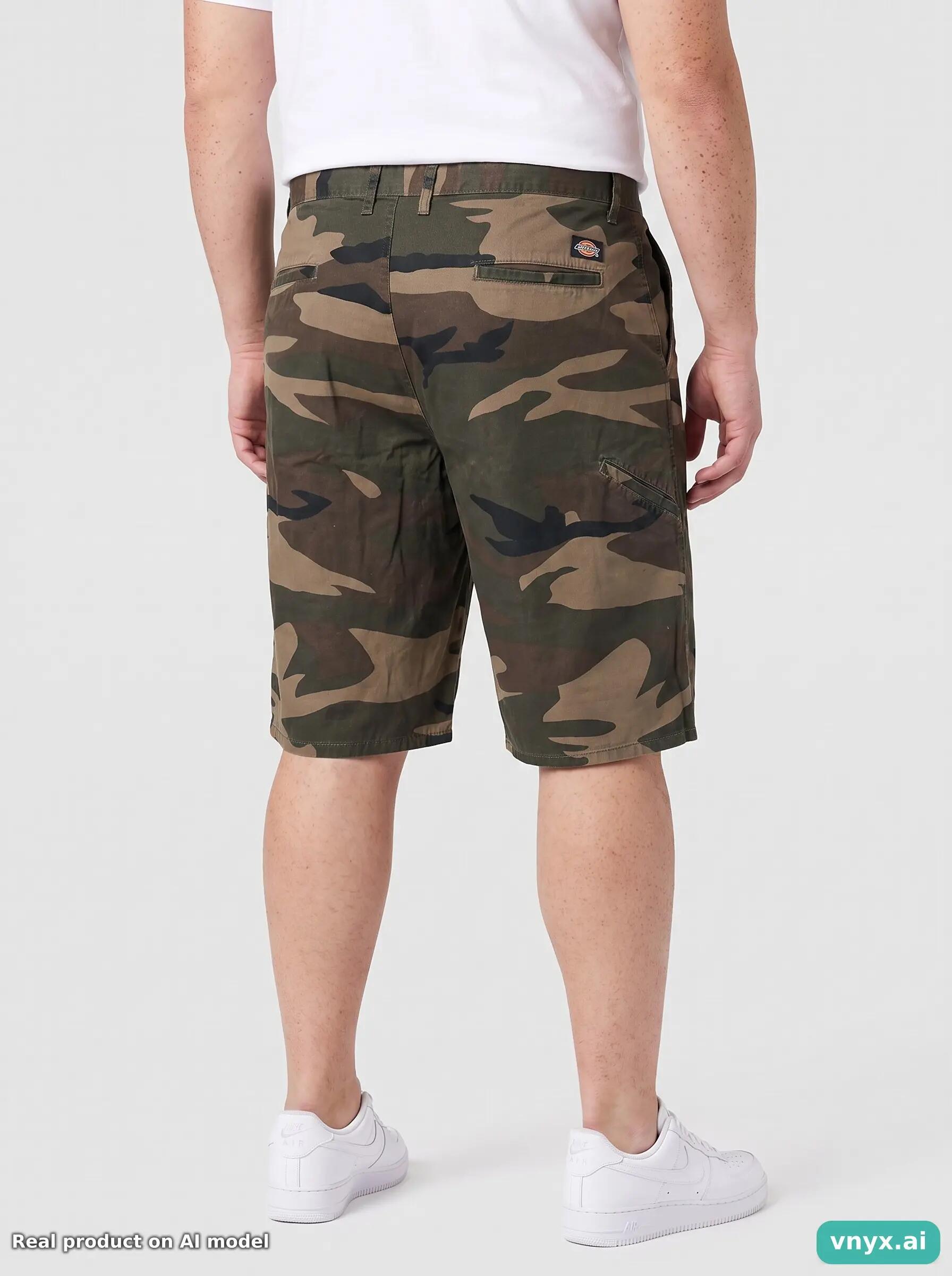 Second Life - Vintage Dickies Camo Shorts Men W38 Knee Length 5/6