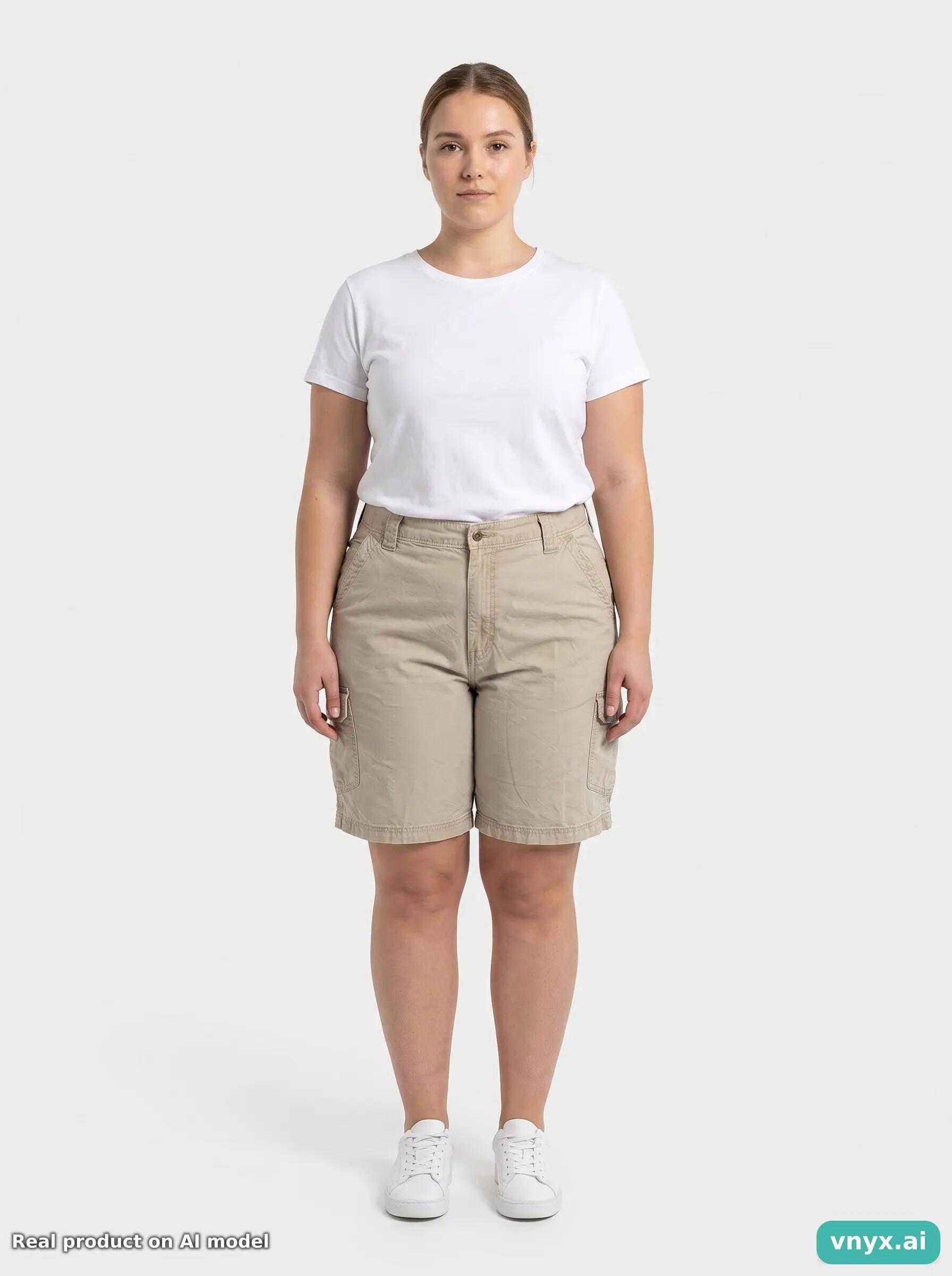 Second Life - Vintage Carhartt Brown Shorts Women W40 Knee Length 5/6
