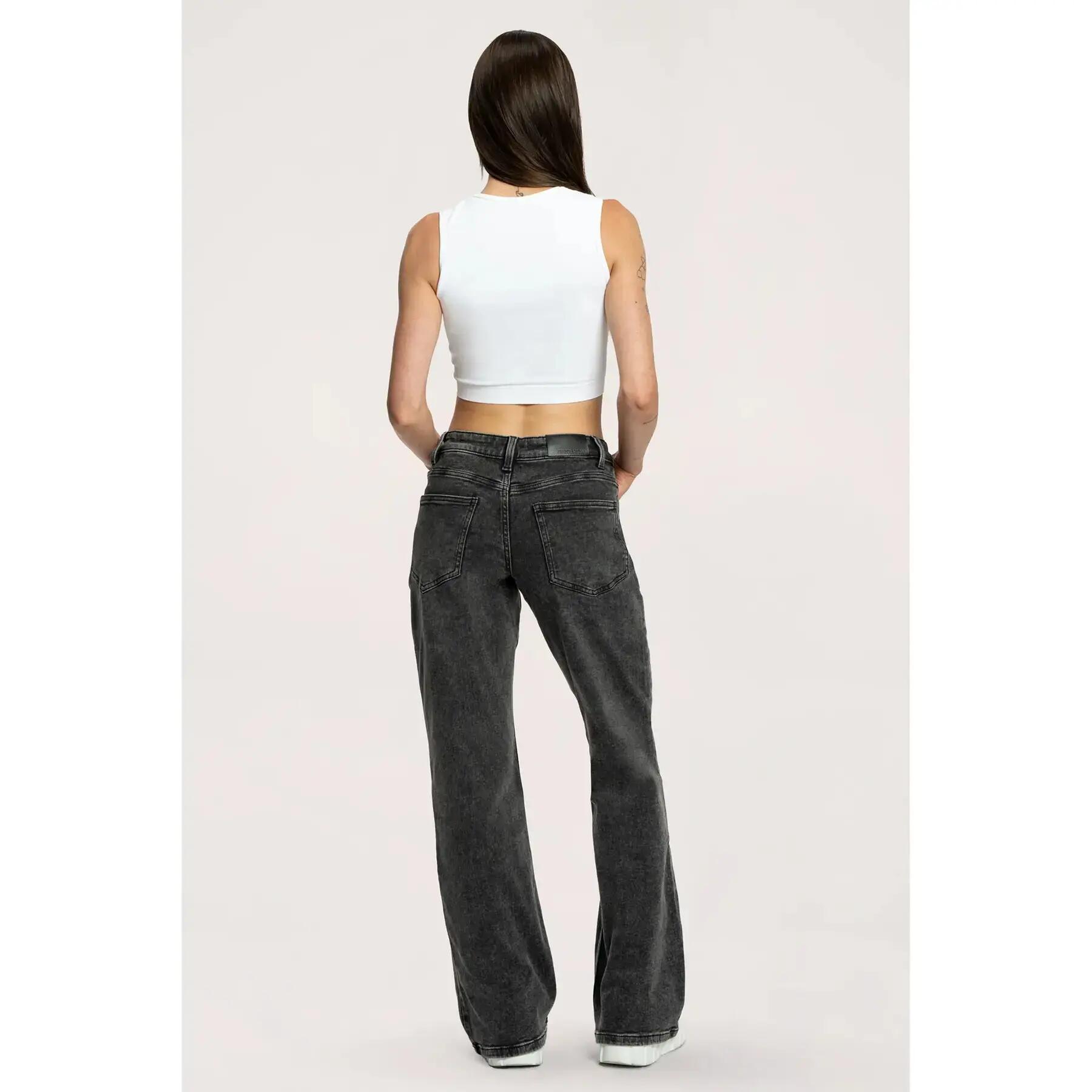 Frauen Wide Leg Jeans Gym Glamour 5/7