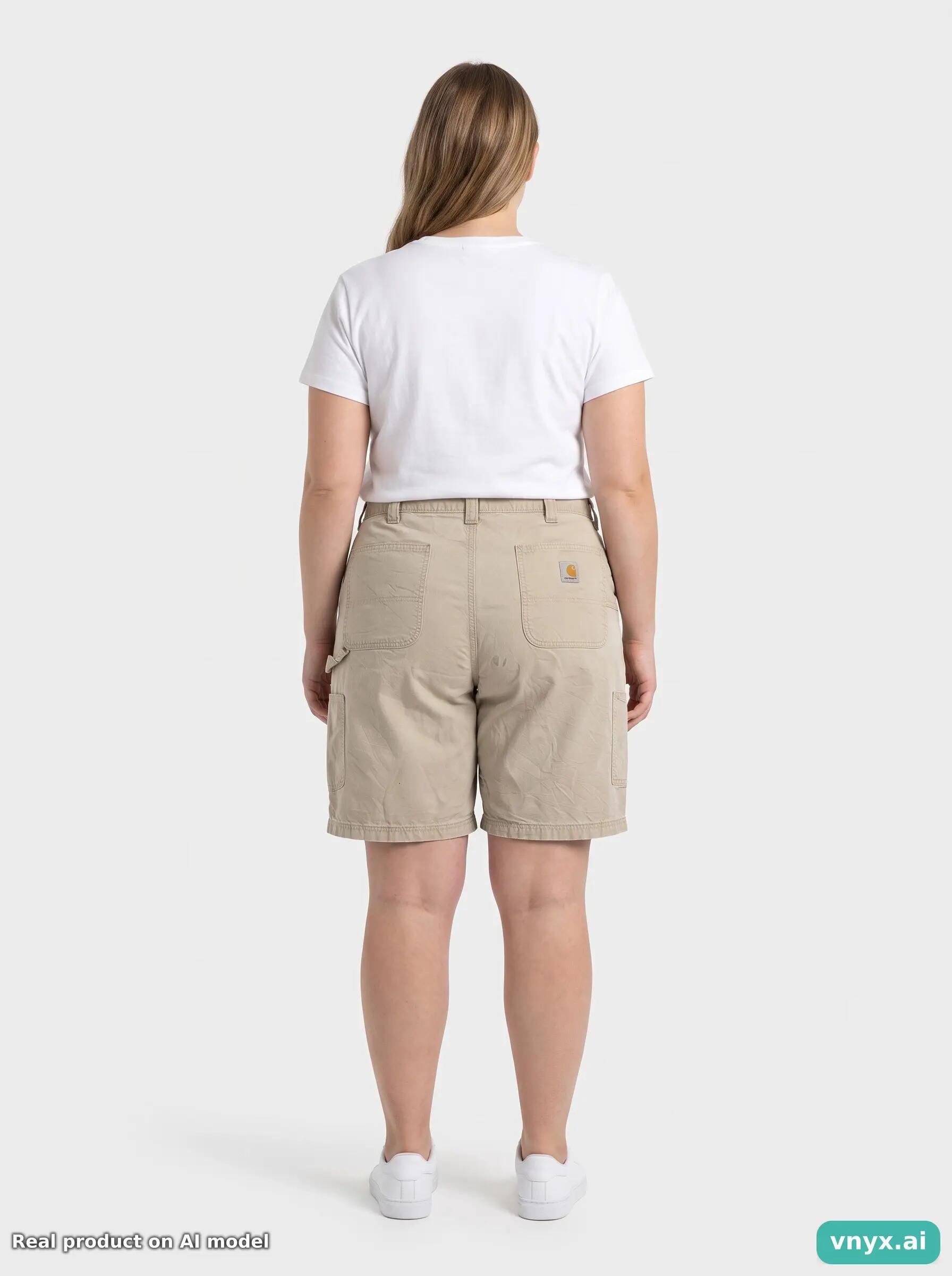 Second Life - Vintage Carhartt Brown Shorts Women W40 Knee Length 4/6