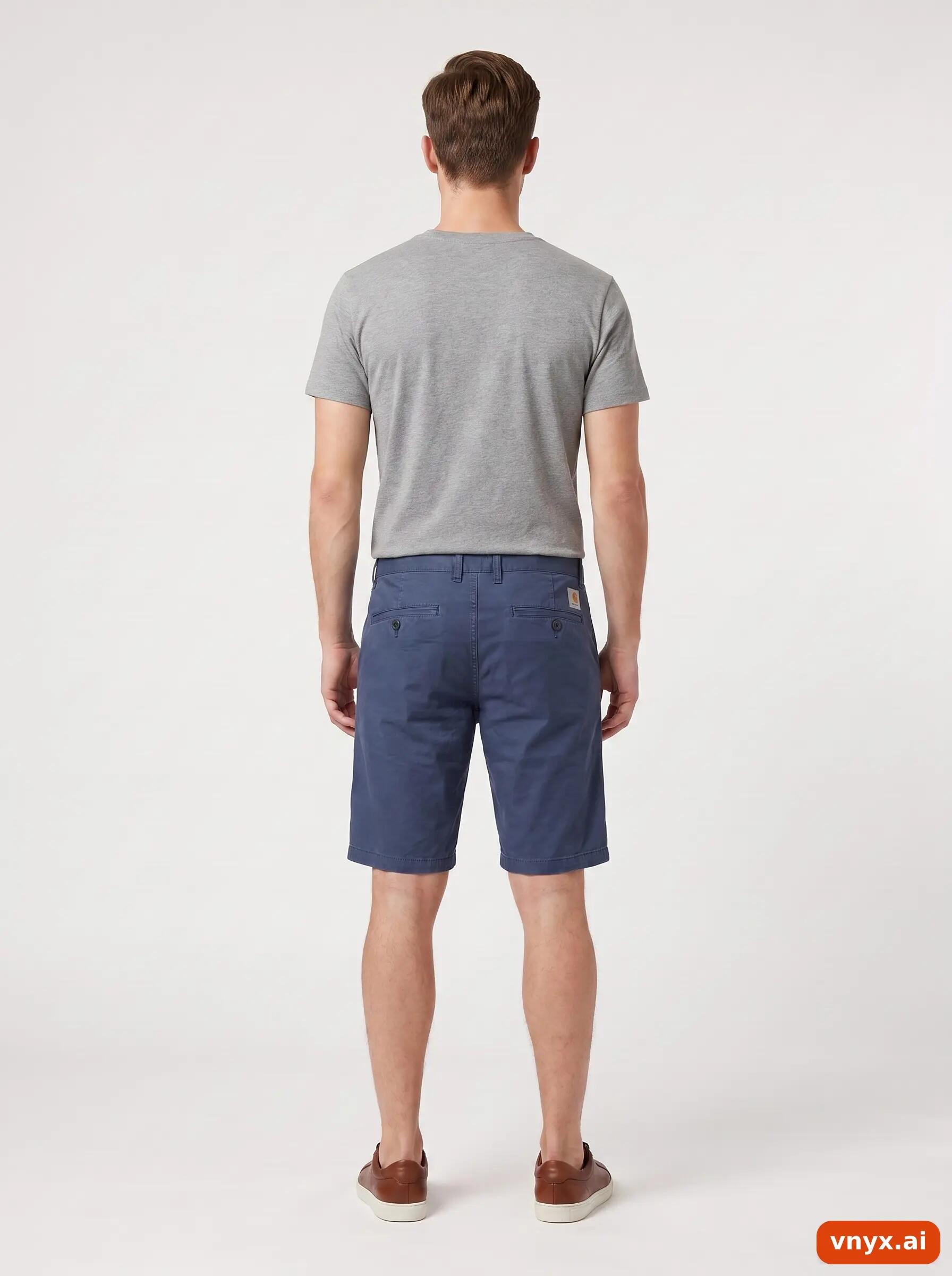 Second Life - Vintage Carhartt Dark blue Shorts Men W30 3/6