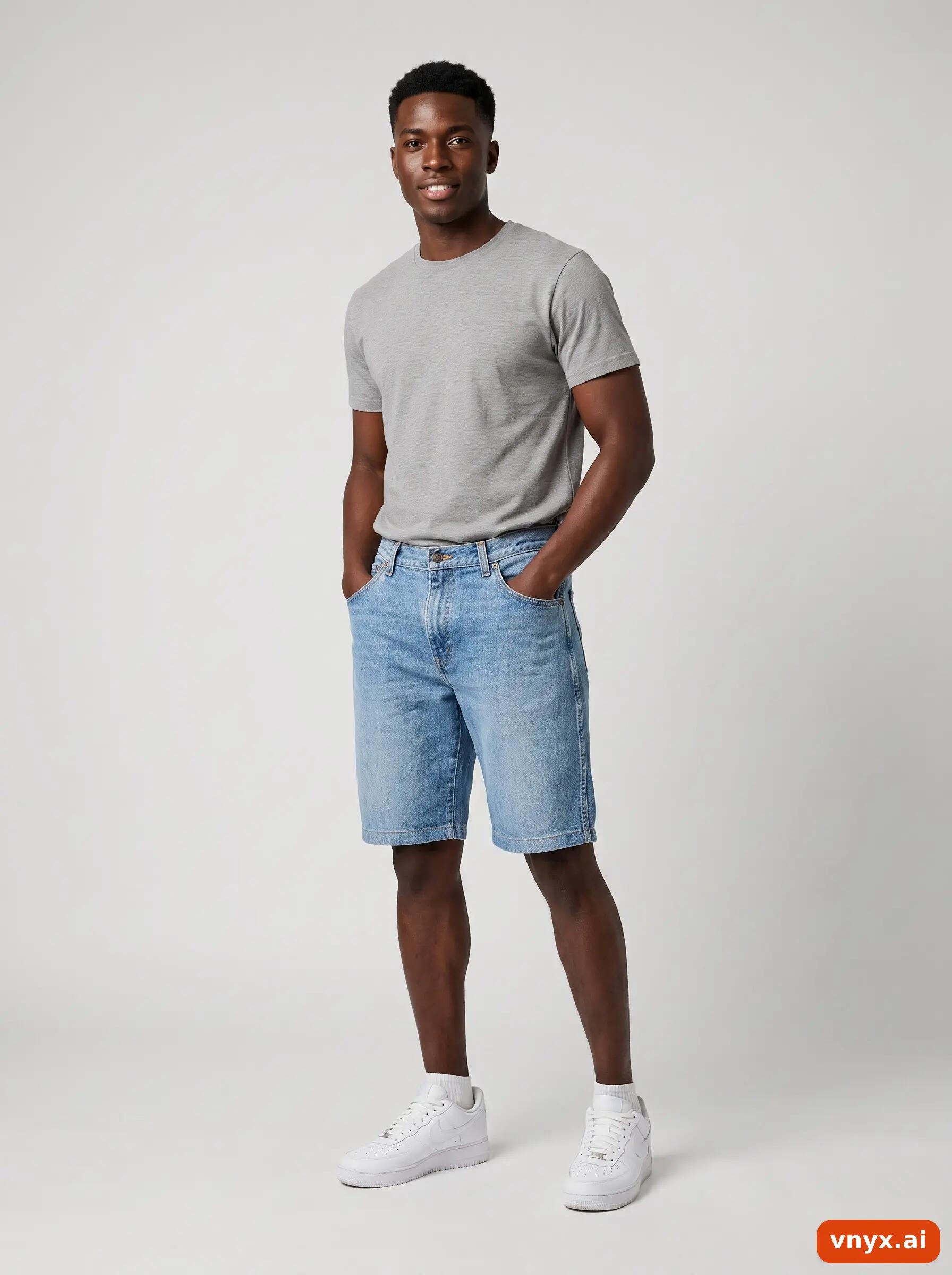 Second Life - Vintage Dickies Light Blue Shorts Men W38 3/6