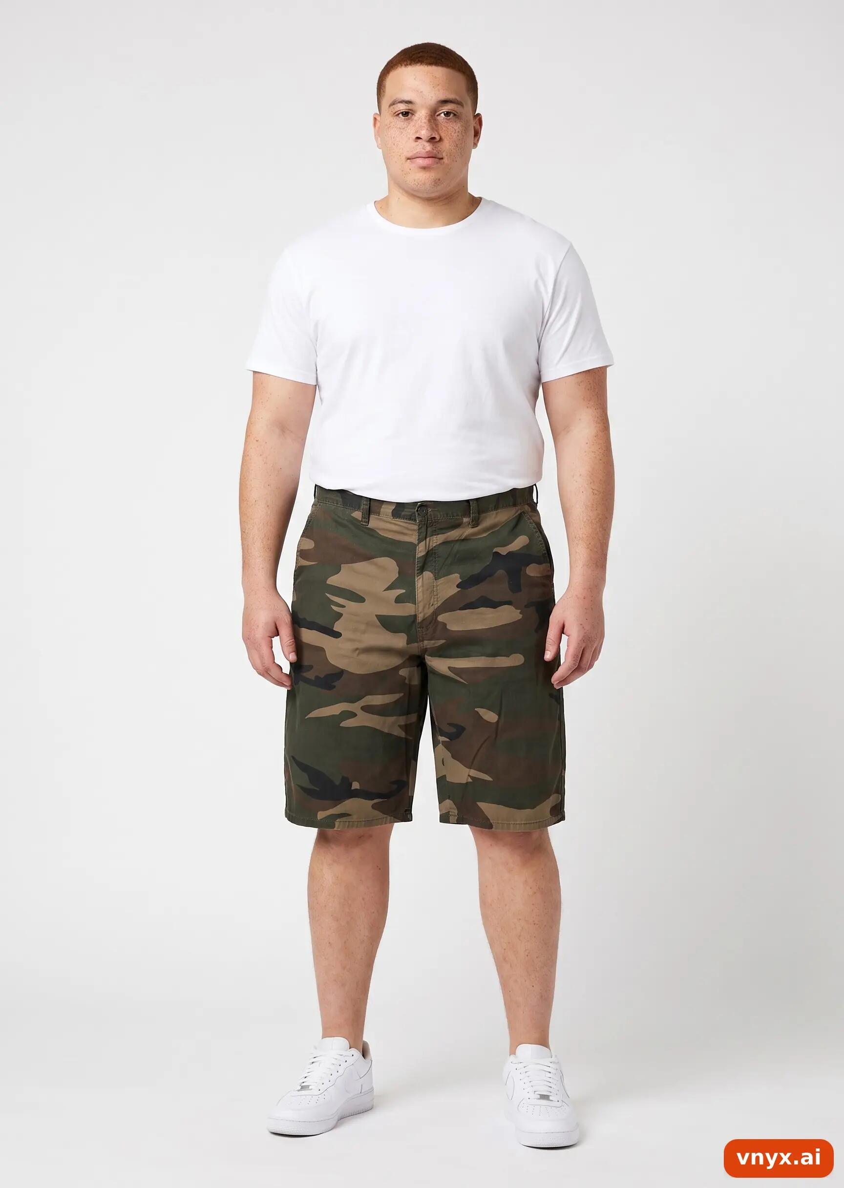 Second Life - Vintage Dickies Camo Shorts Men W38 Knee Length 2/6