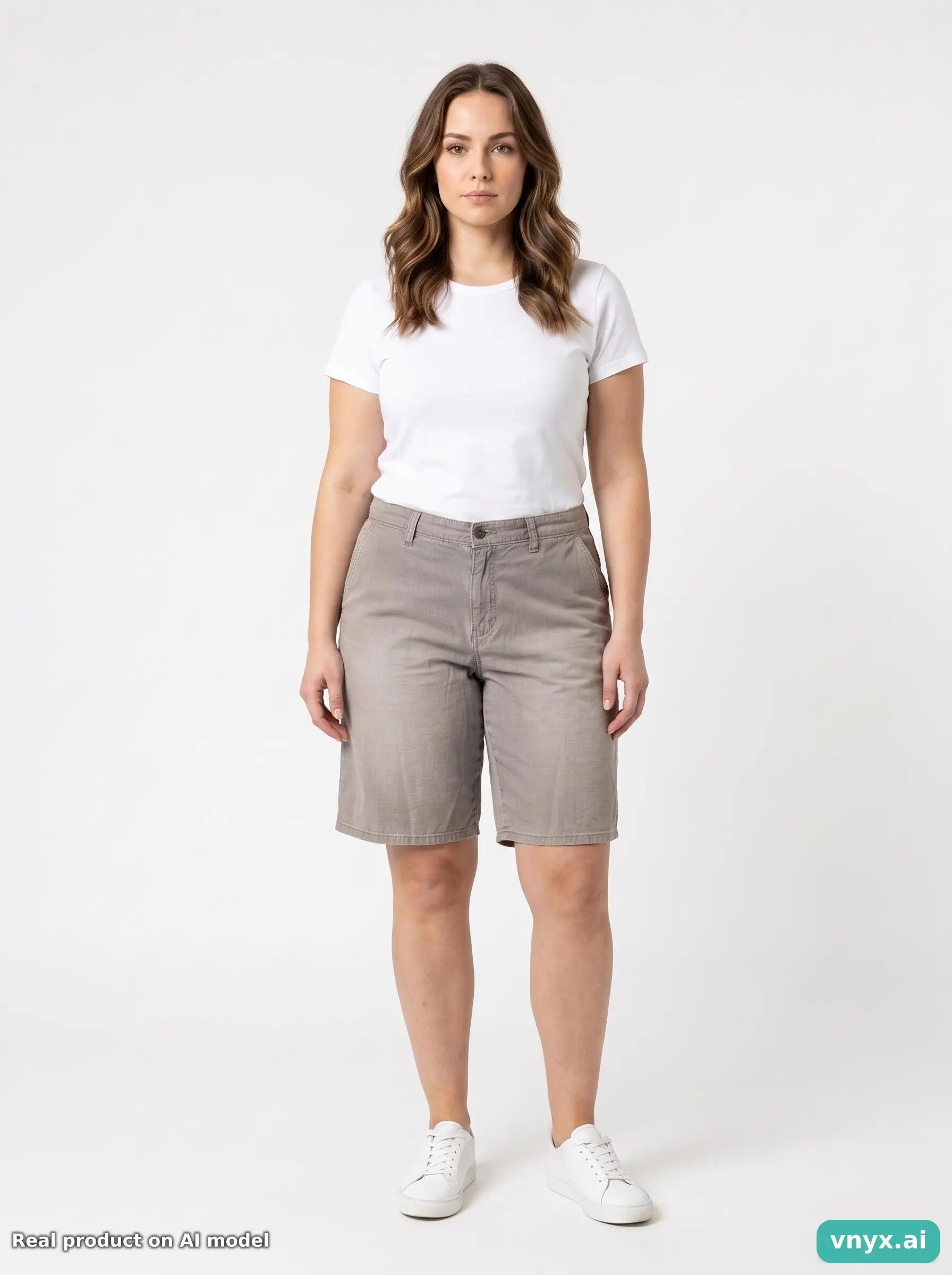 Second Life - Vintage Dickies Beige Shorts Women W34 5/6