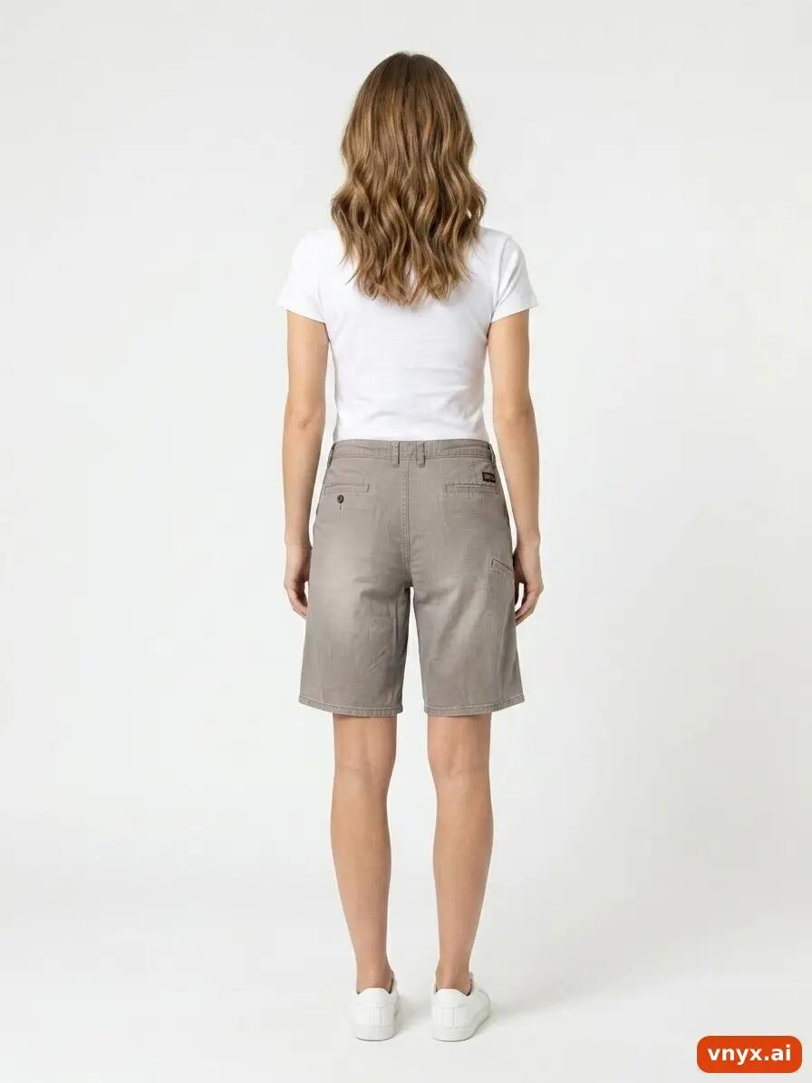 Second Life - Vintage Dickies Beige Shorts Women W34 3/6