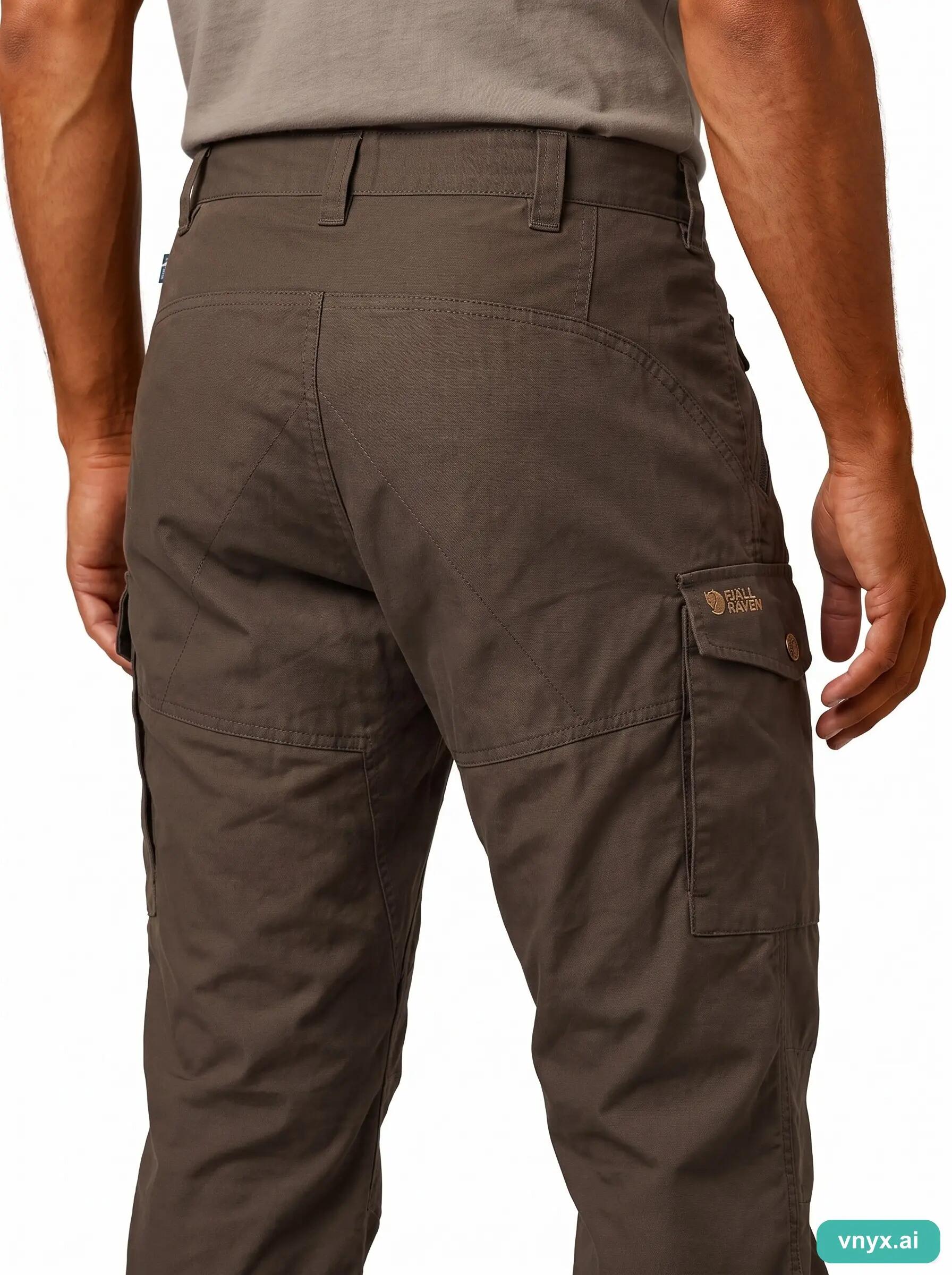 Second Life - Vintage Fjällräven Earthy Brown Trousers Men W29 6/6
