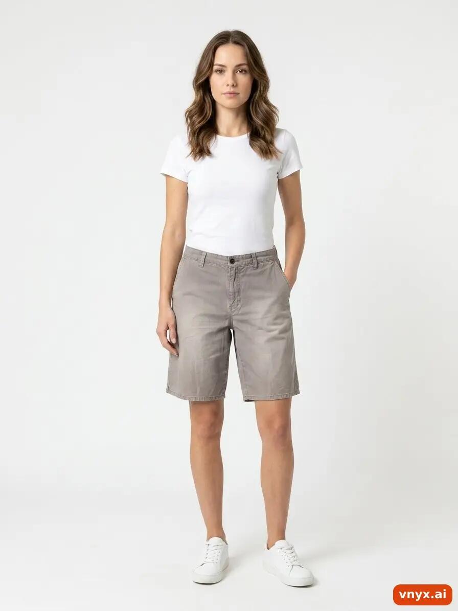 Second Life - Vintage Dickies Beige Shorts Women W34 2/6
