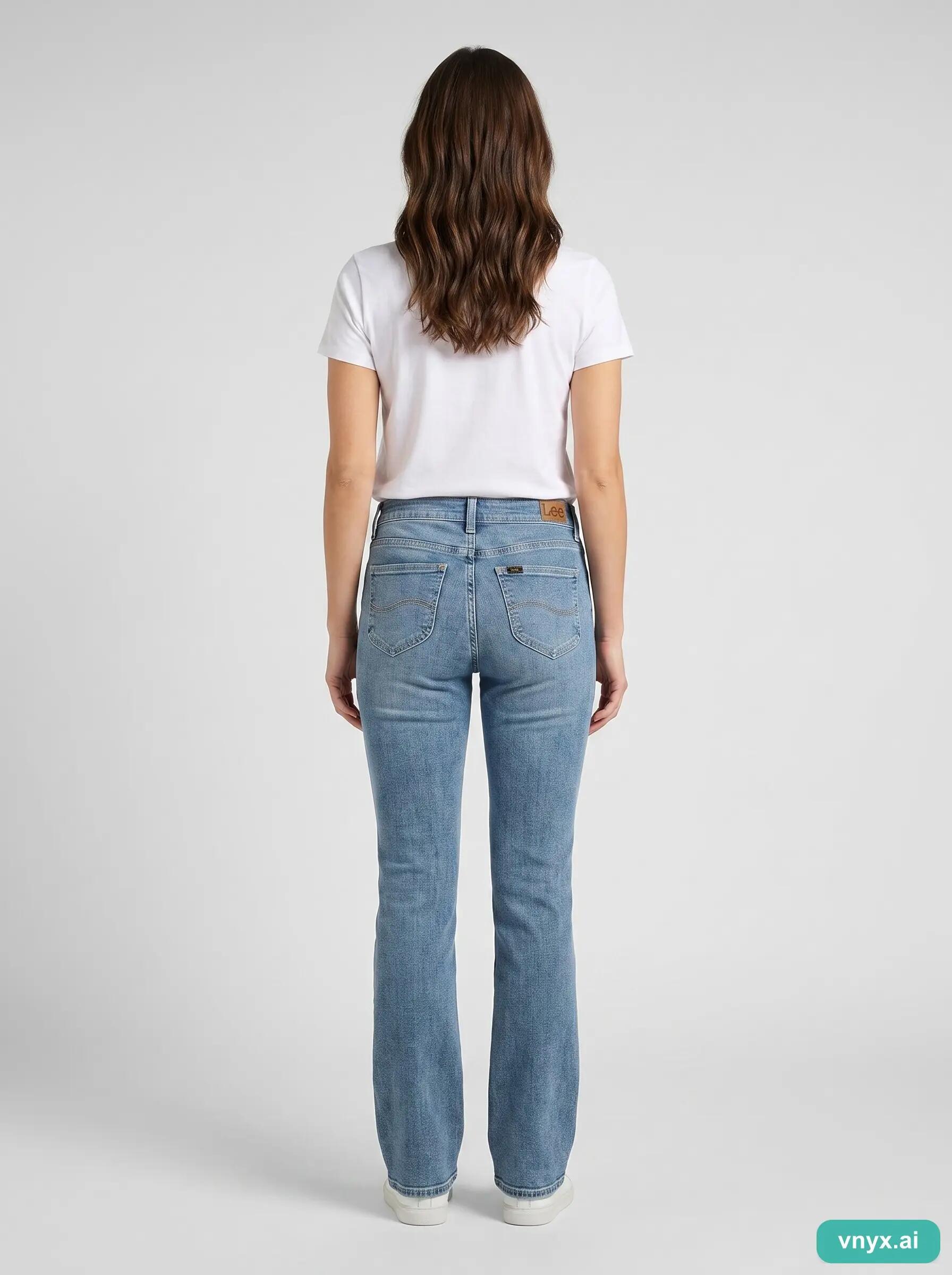 Second Life - Vintage Lee Light Blue Jeans Women 34 L32 5/6