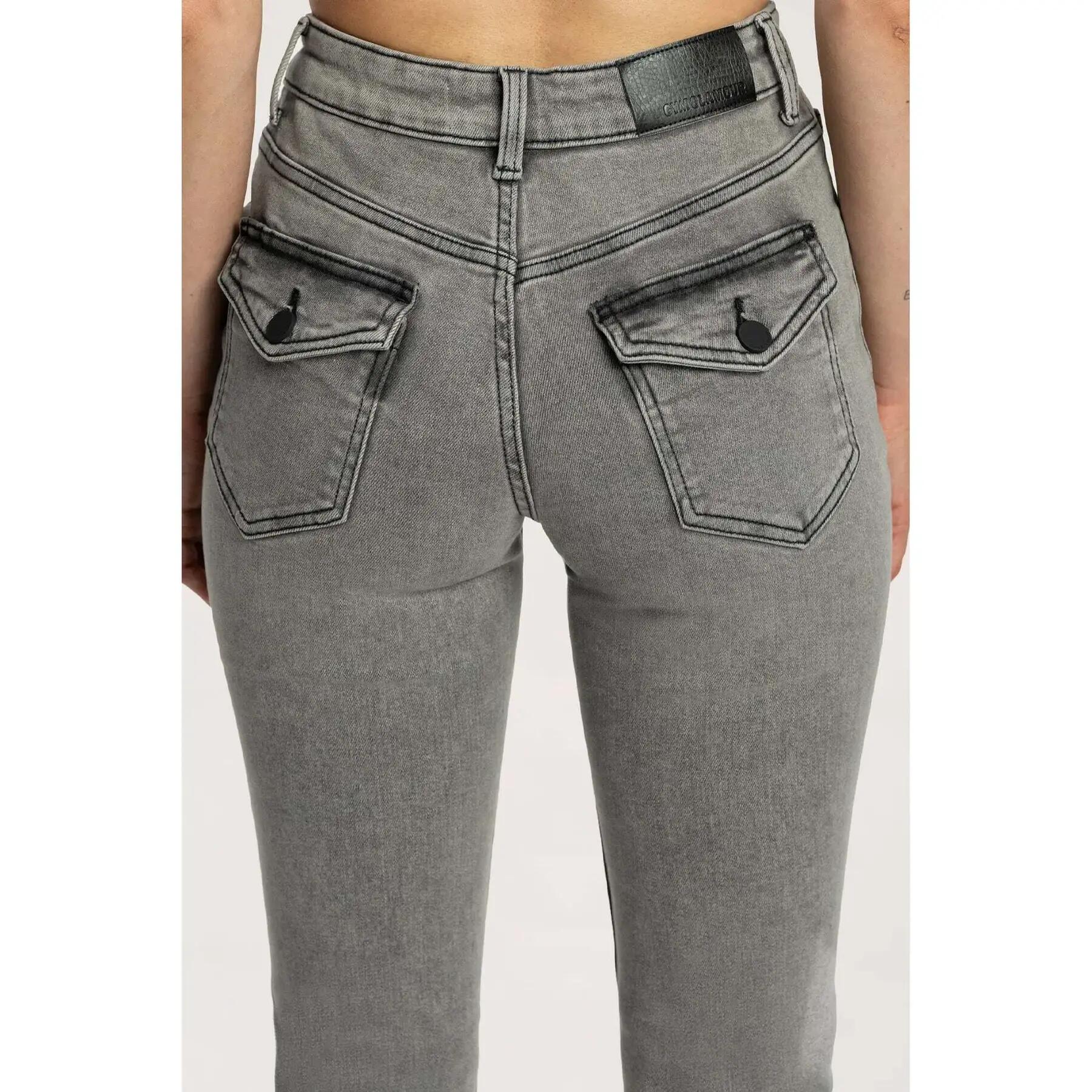 Jeans Flare donna Gym Glamour Push Up 7/7