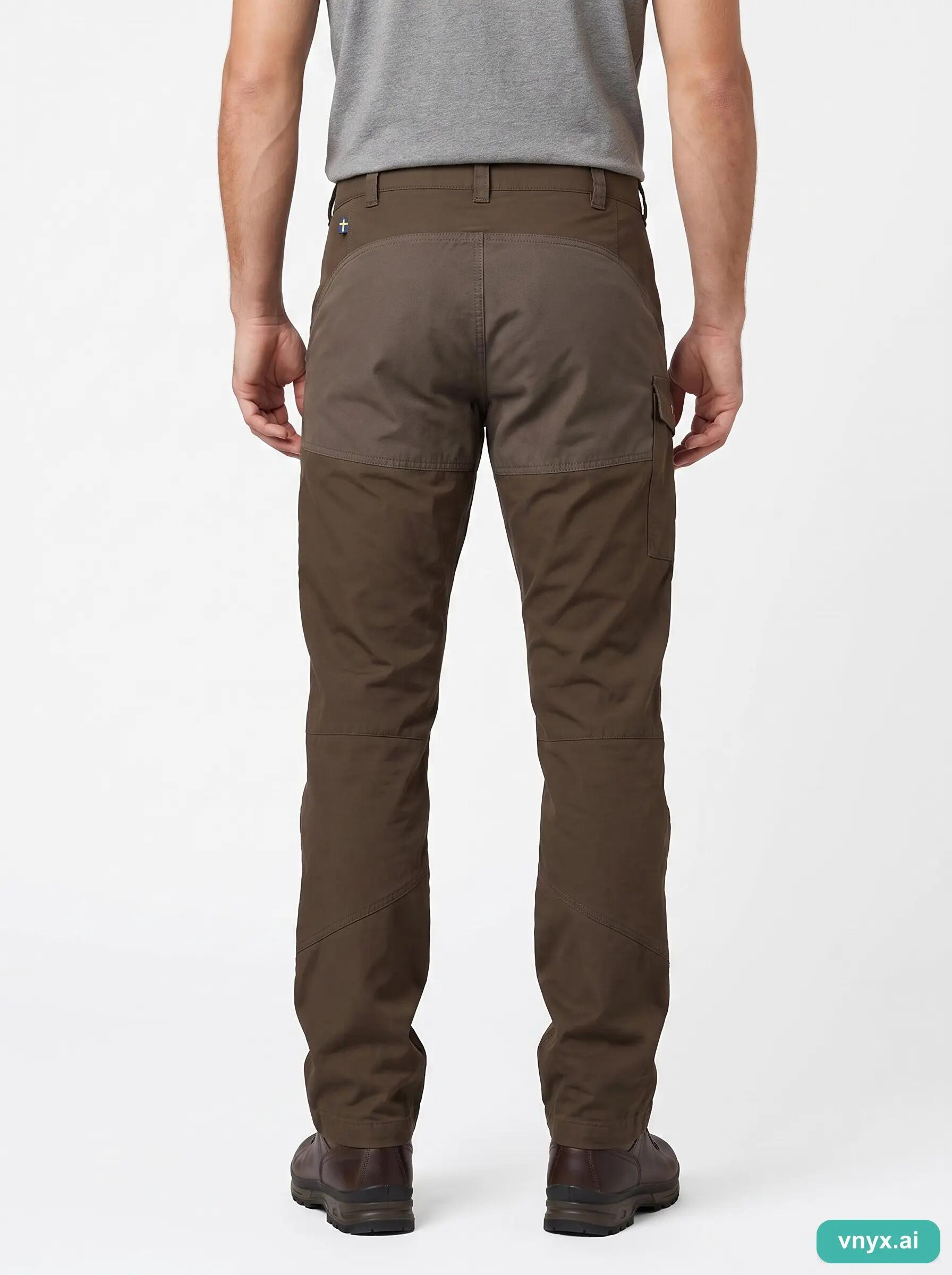 Second Life - Vintage Fjällräven Earthy Brown Trousers Men W29 2/6