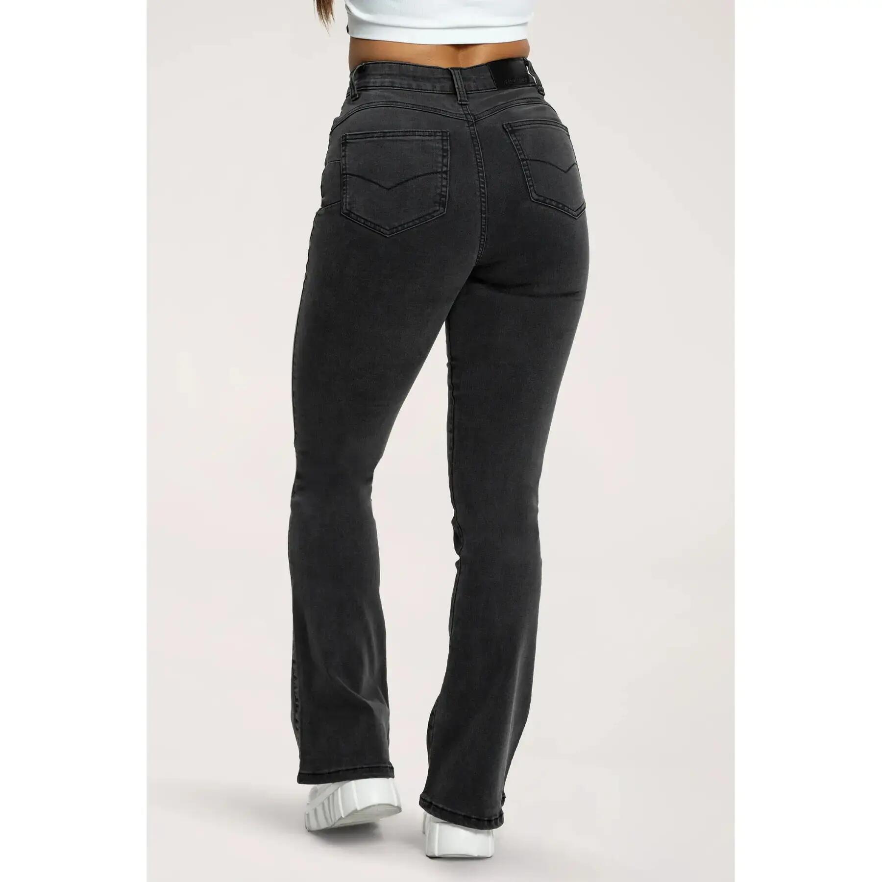 Damen Flare Jeans Gym Glamour Perfect 4/7