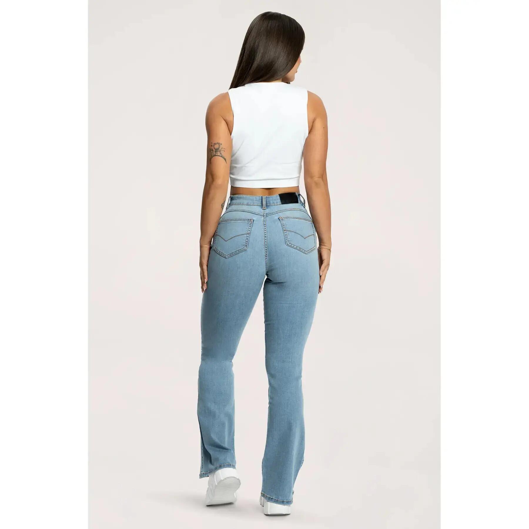 Damen Flare Jeans Gym Glamour Perfect 5/7