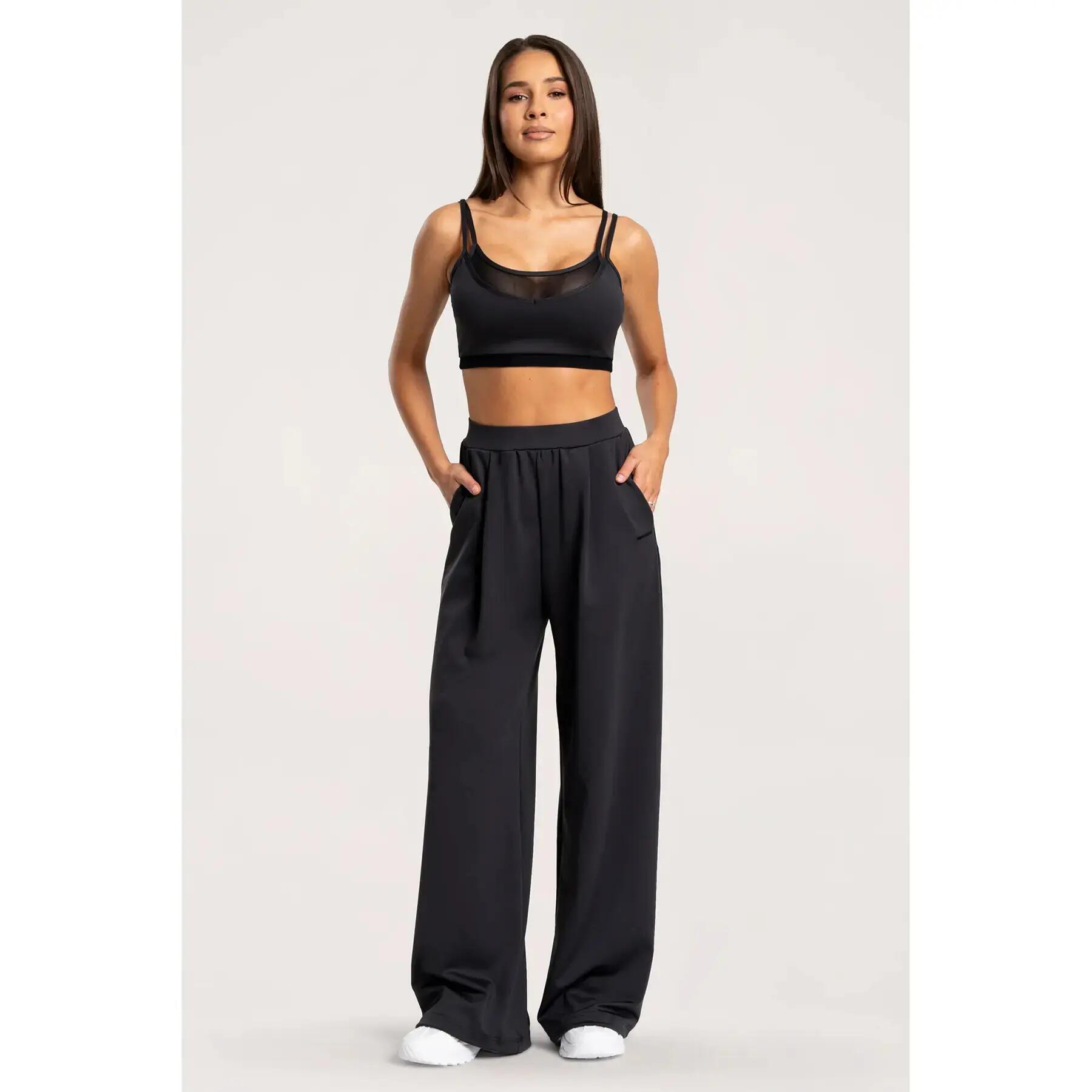 Hose mit weitem Bein, Damen Gym Glamour Un1Form 5/7