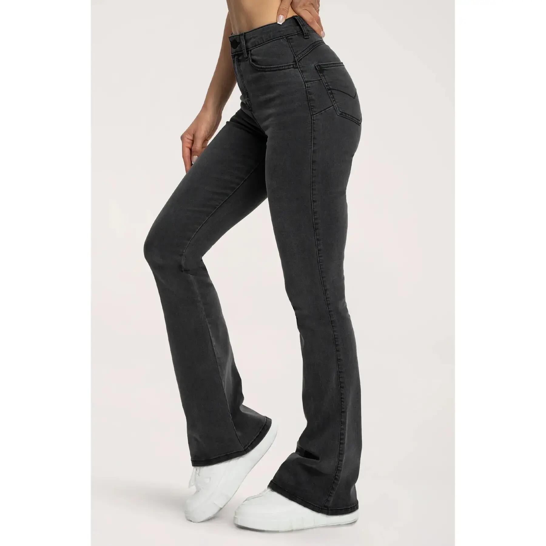 Jeans Flare lunghi donna Gym Glamour Perfect 3/7