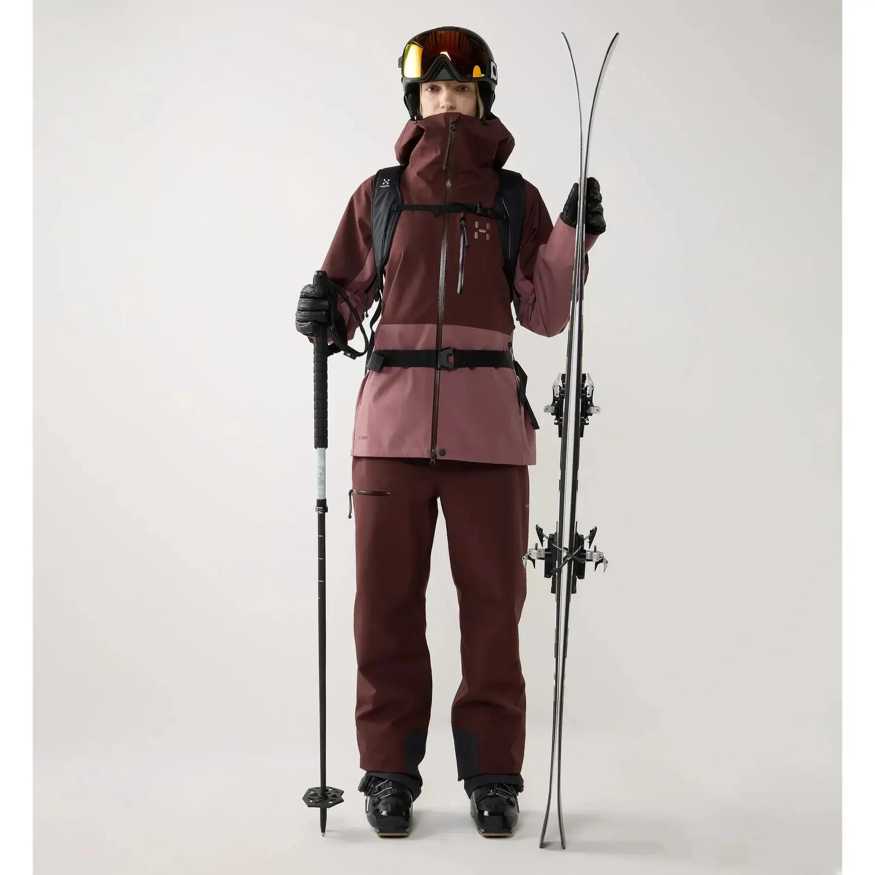 Pantaloni da sci da donna Haglöfs Alper Proof 3/5