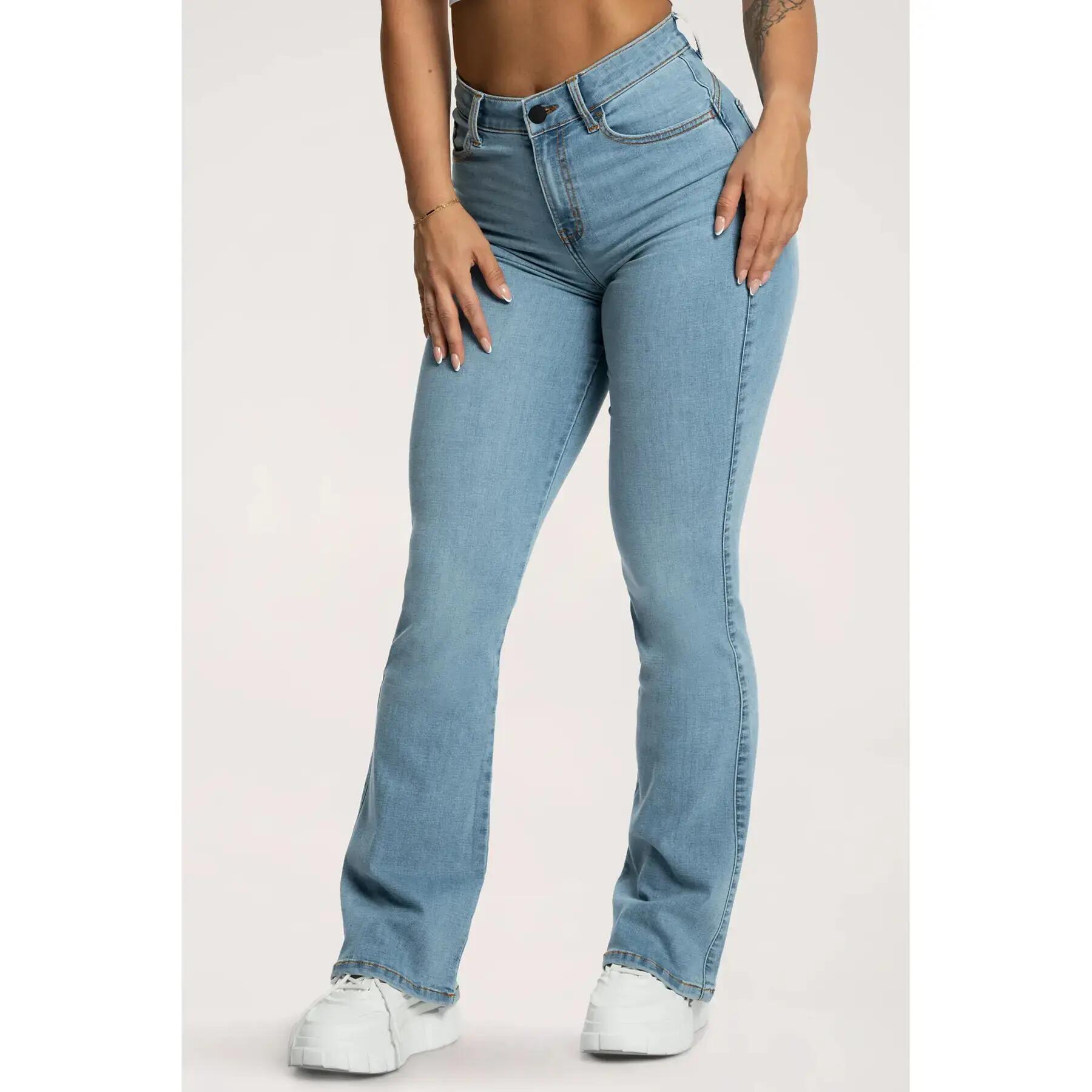 Damen Flare Jeans Gym Glamour Perfect 2/7