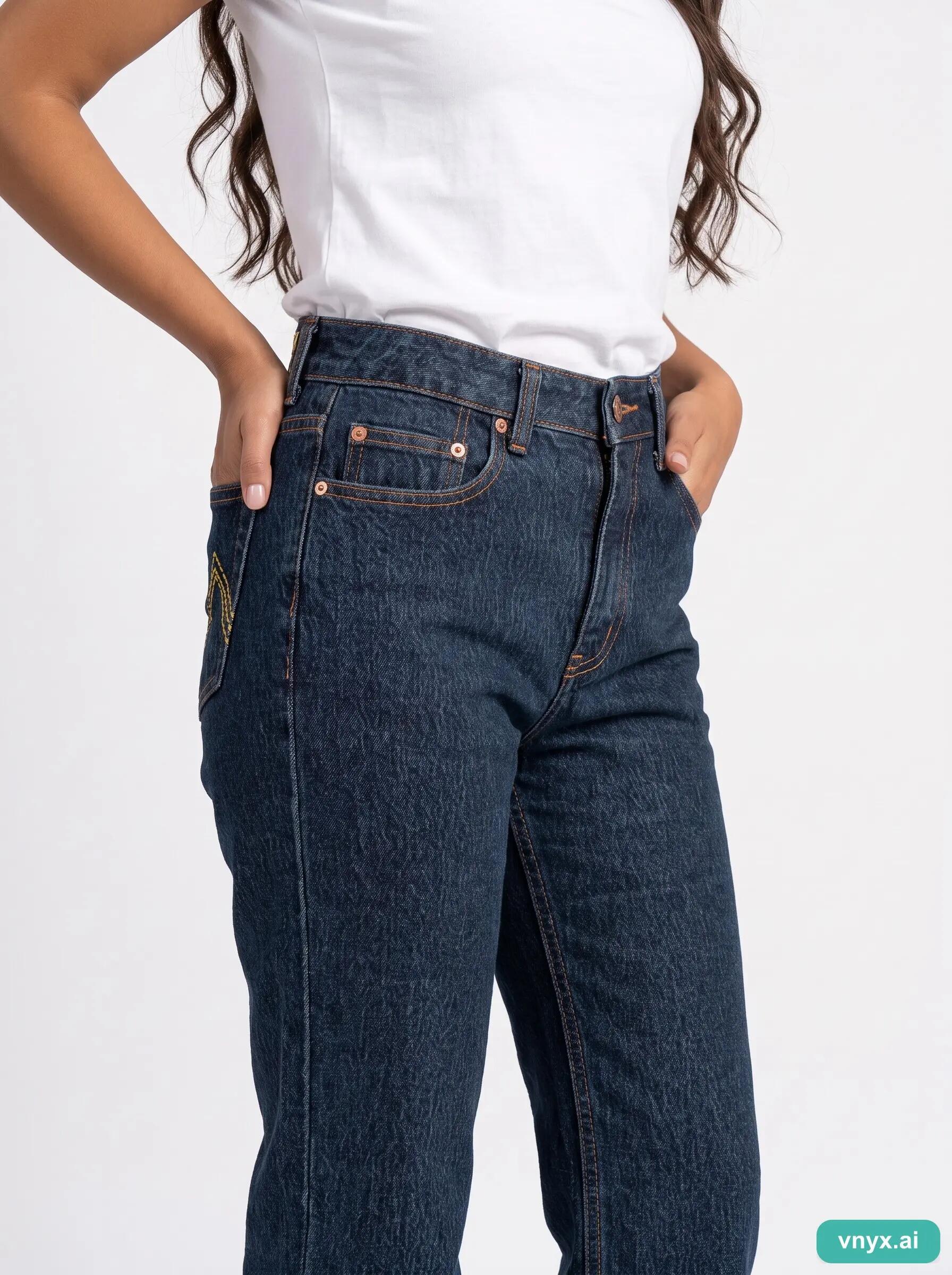 Second Life - Vintage montana Dark Blue Jeans Women W28 L32 6/6