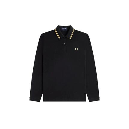 Polo manches longues Fred Perry Twin Tipped