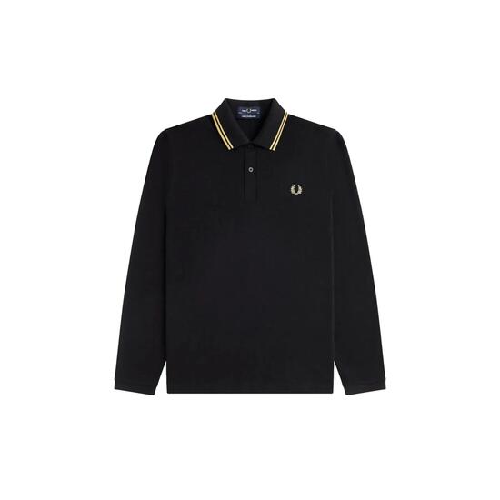 Polo manches longues Fred Perry Twin Tipped