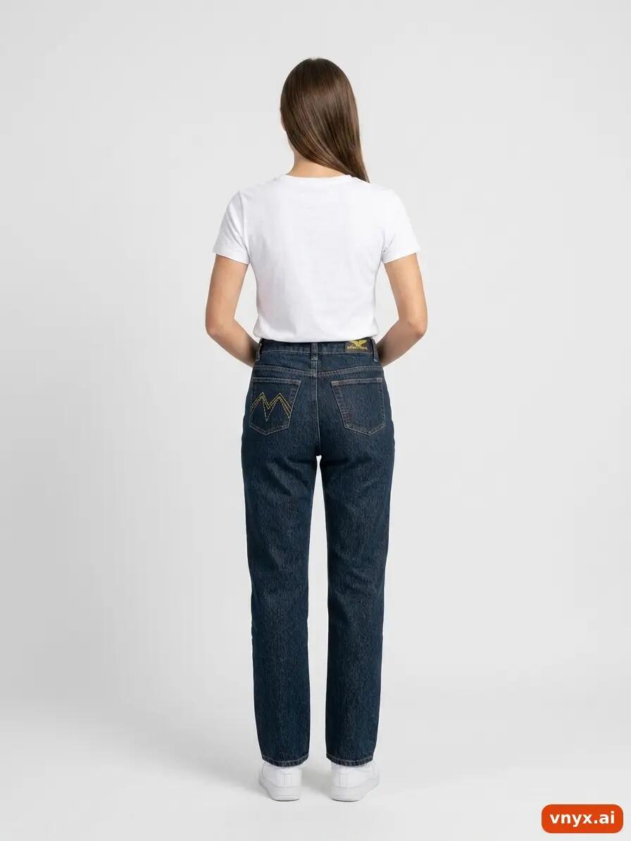 Second Life - Vintage montana Dark Blue Jeans Women W28 L32 4/6