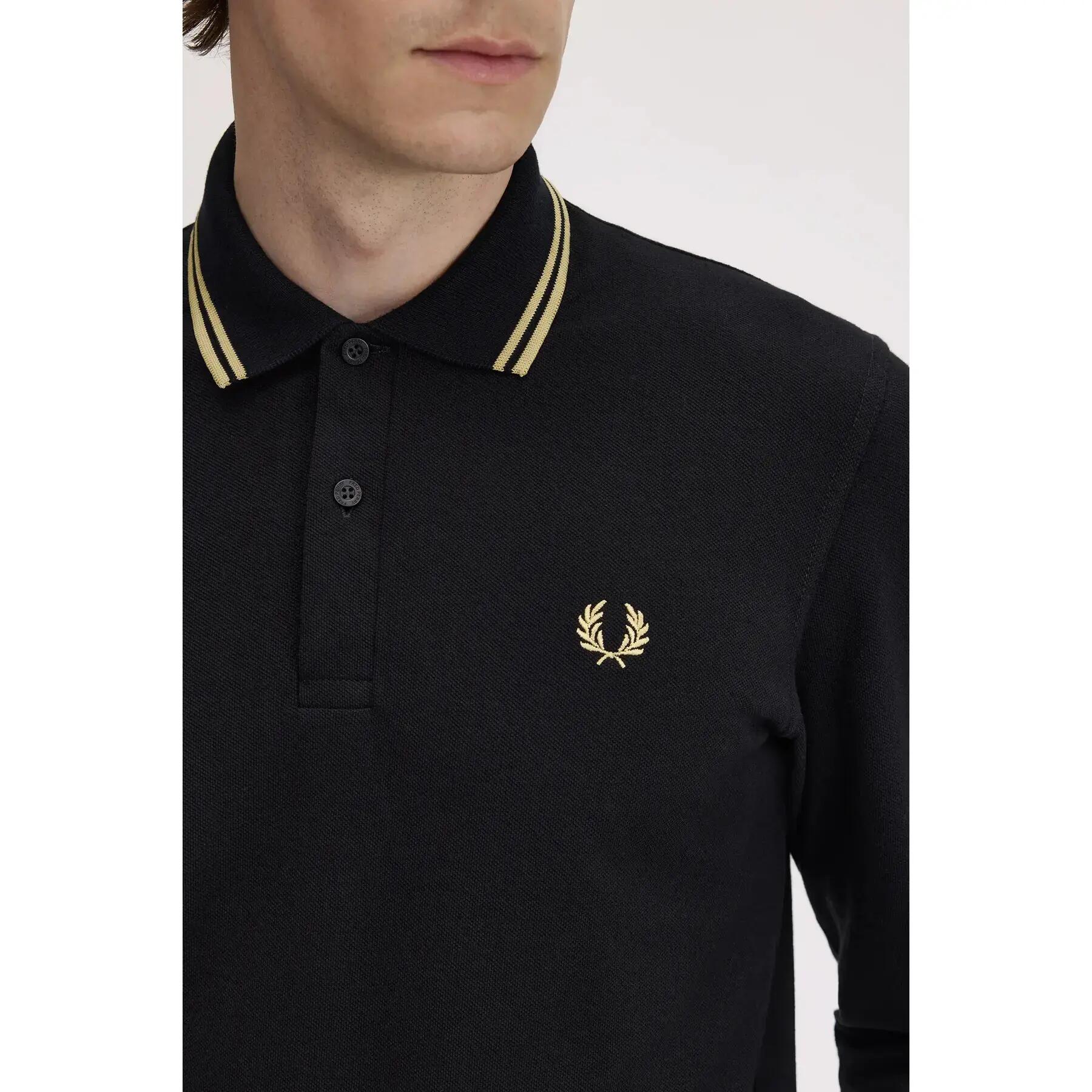 Polo manches longues Fred Perry Twin Tipped 7/7