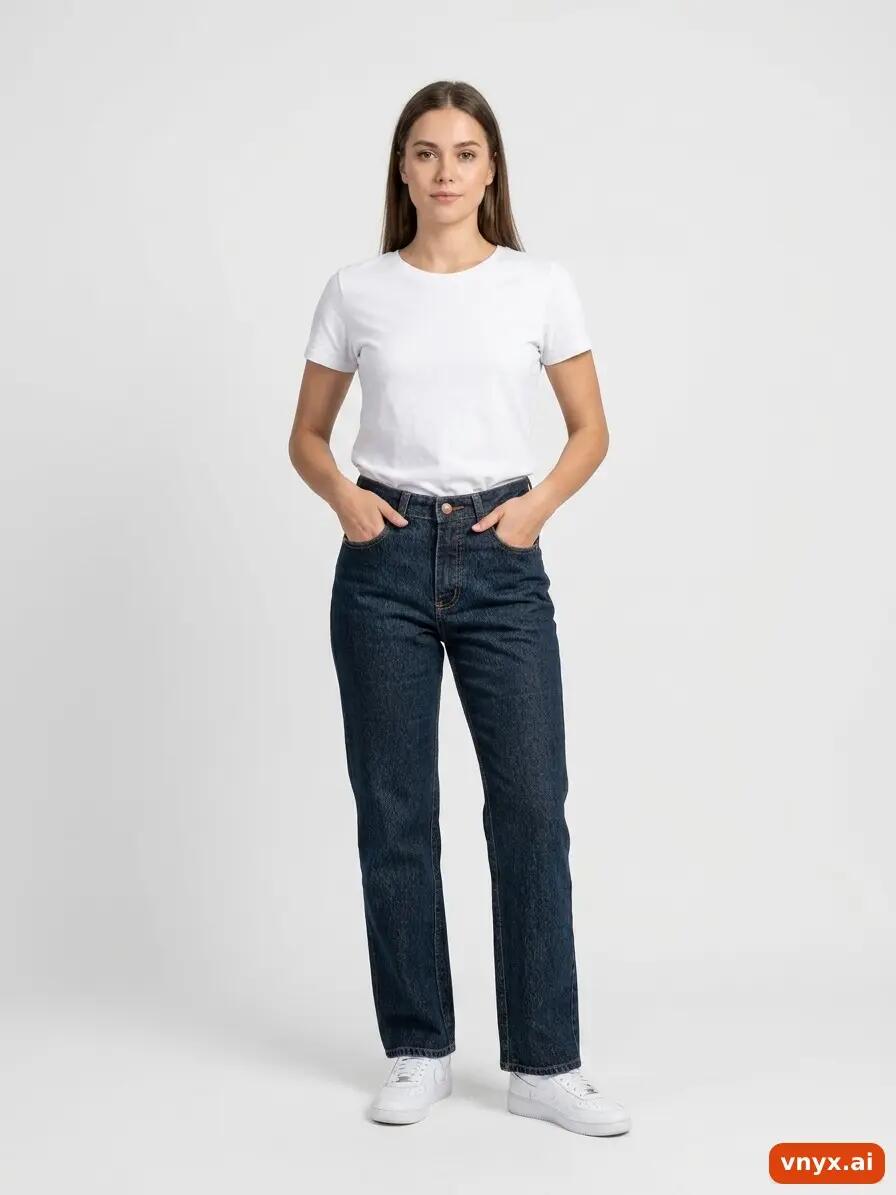 Second Life - Vintage montana Dark Blue Jeans Women W28 L32 3/6