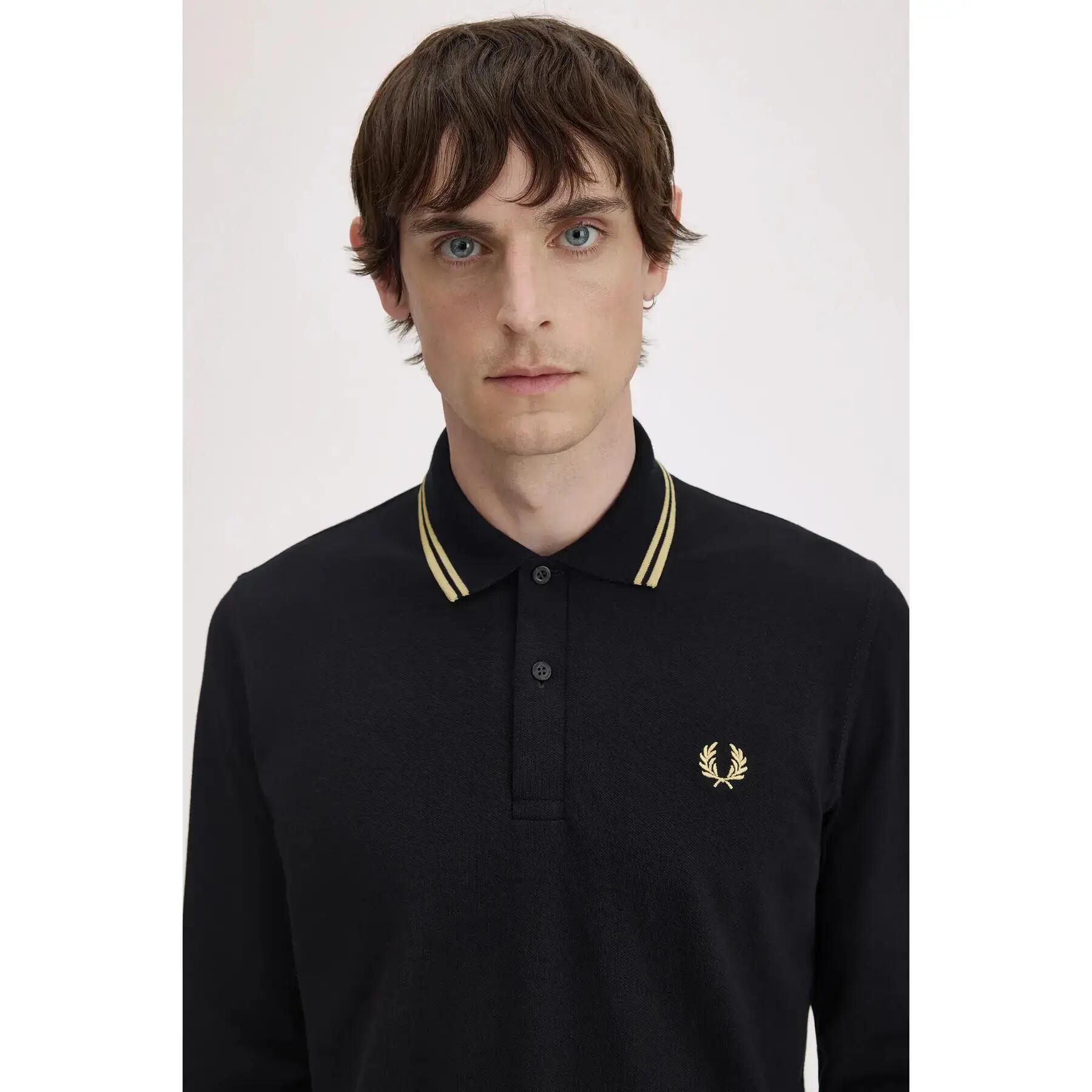 Polo manches longues Fred Perry Twin Tipped 6/7