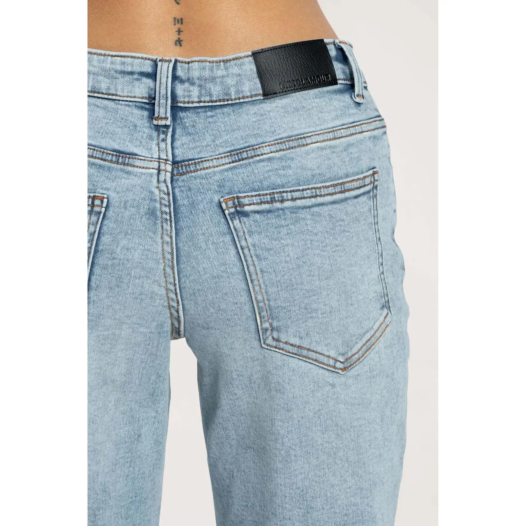 Hosen weit Bein lang Damen Gym Glamour 6/7