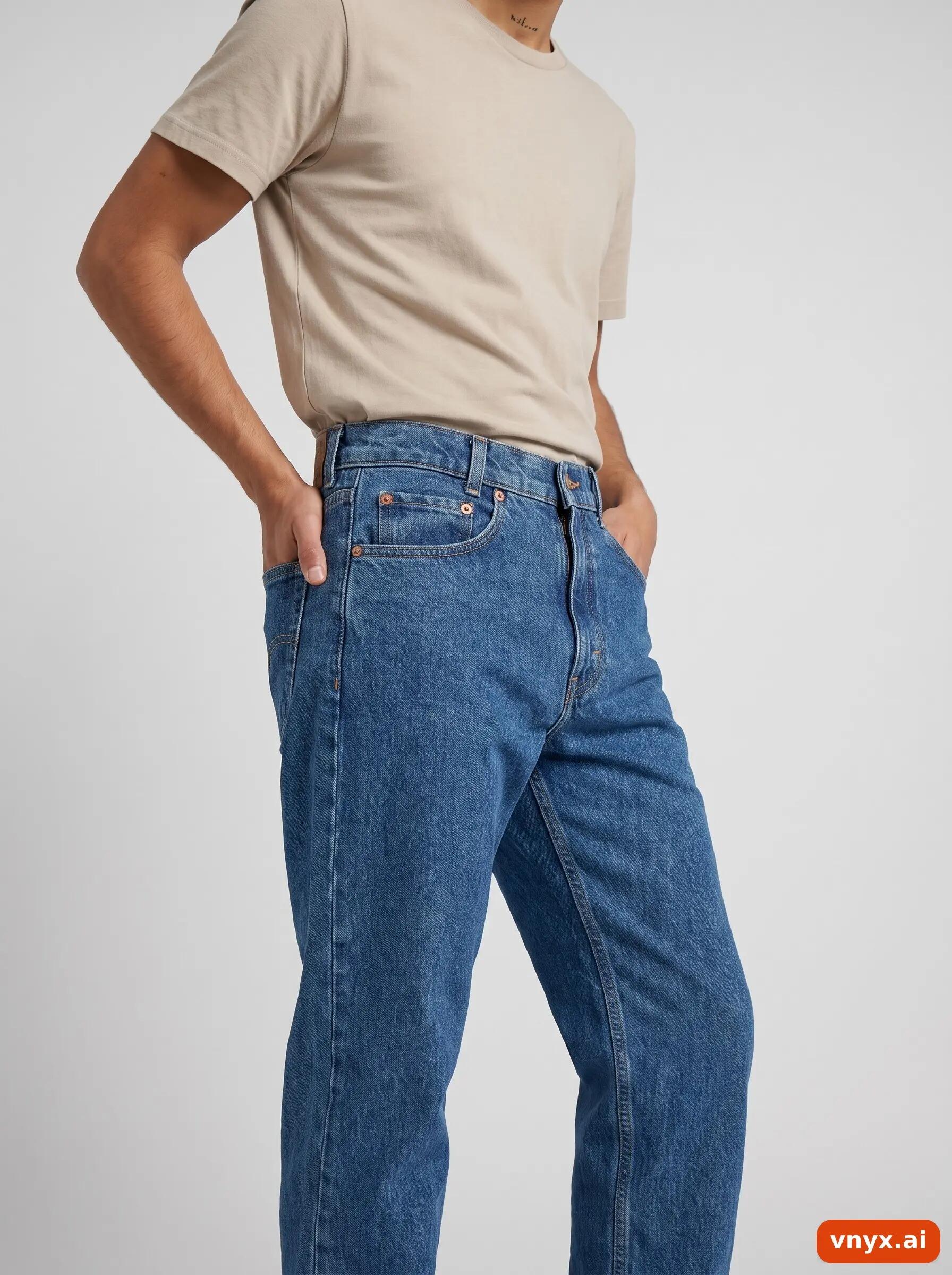 Second Life - Vintage Levi's Dark Blue Jeans Men W28 L34 4/6