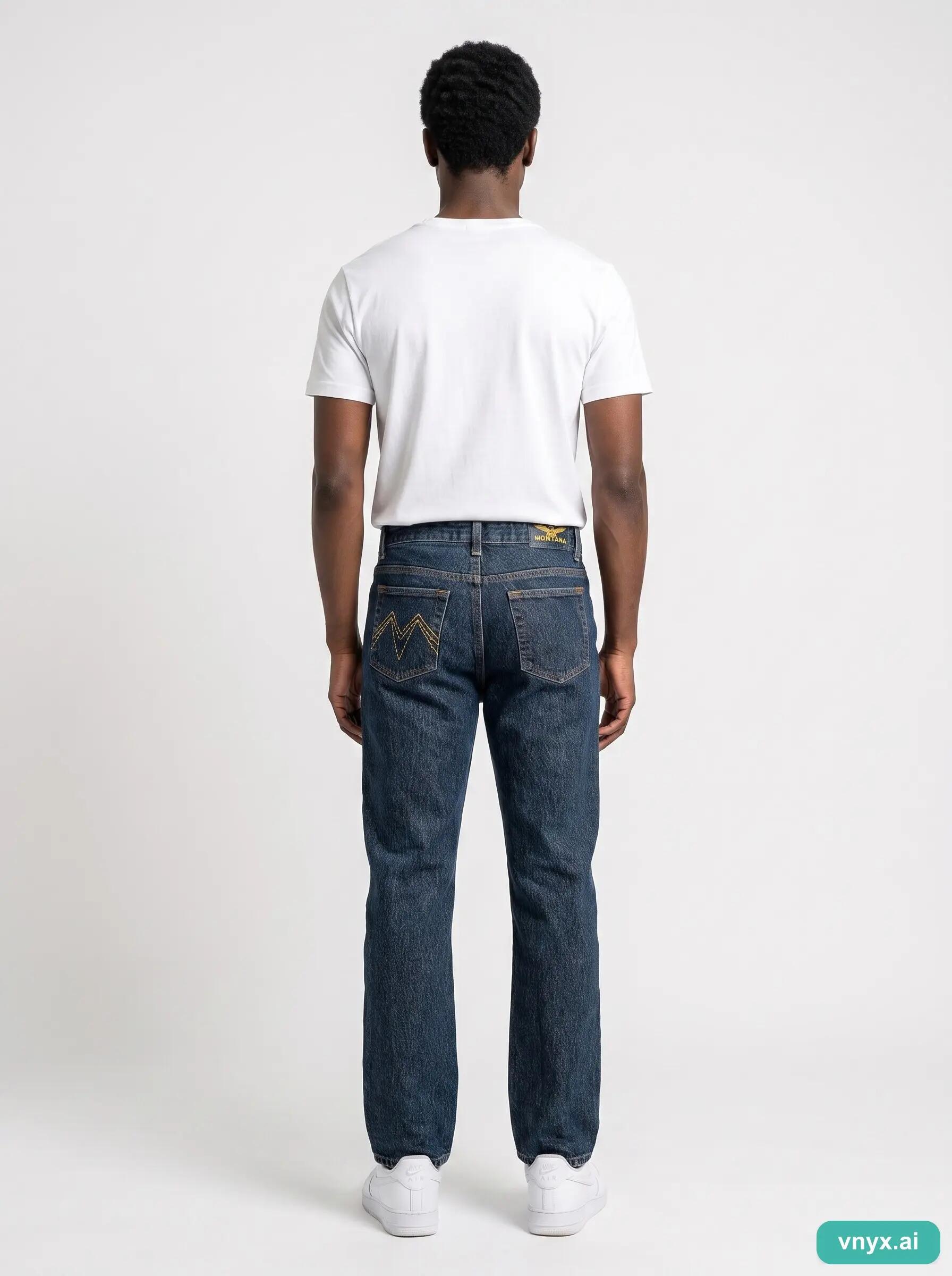 Second Life - Vintage montana Dark Blue Jeans Men W28 L32 5/6