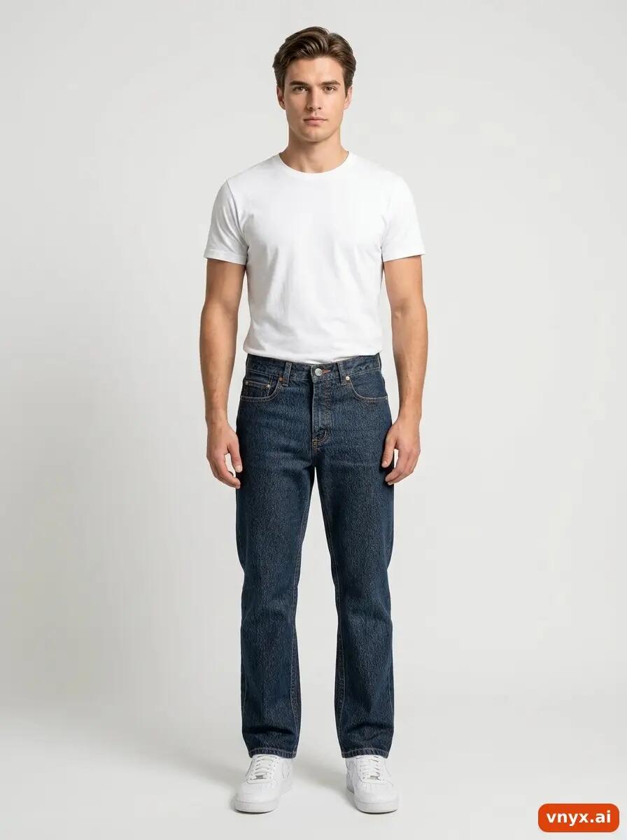 Second Life - Vintage montana Dark Blue Jeans Men W28 L32 3/6
