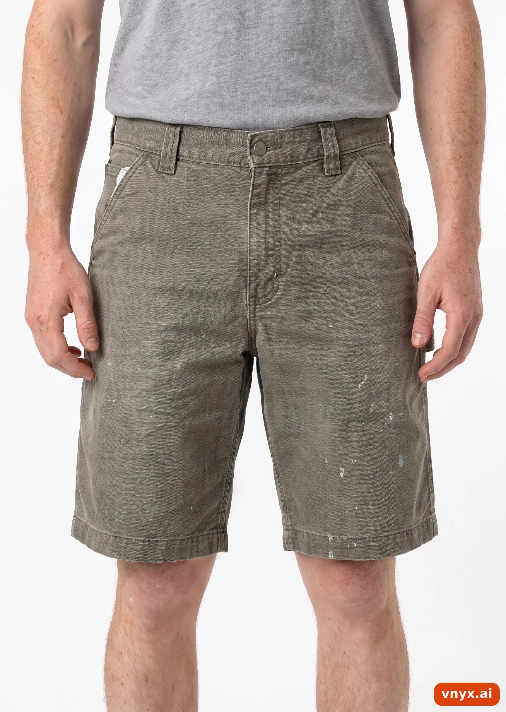 Second Life - Vintage Carhartt Olive Green Shorts Men W32 5/6