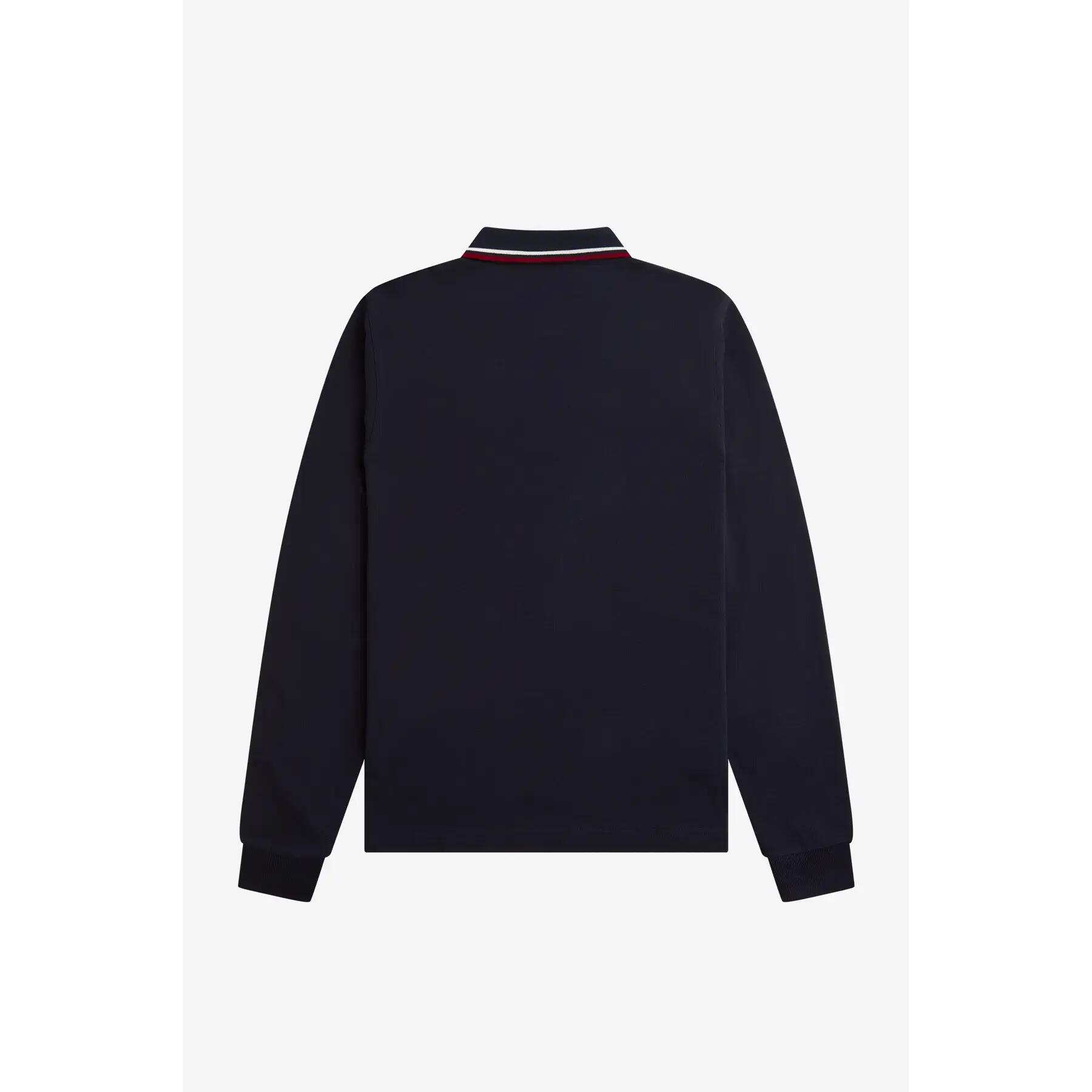 Polo de manga comprida Fred Perry Twin Tipped 5/7