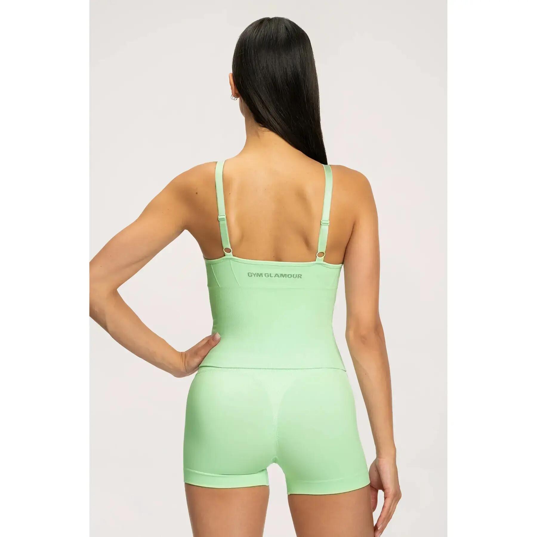 Débardeur long femme Gym Glamour Second Skin 2/4