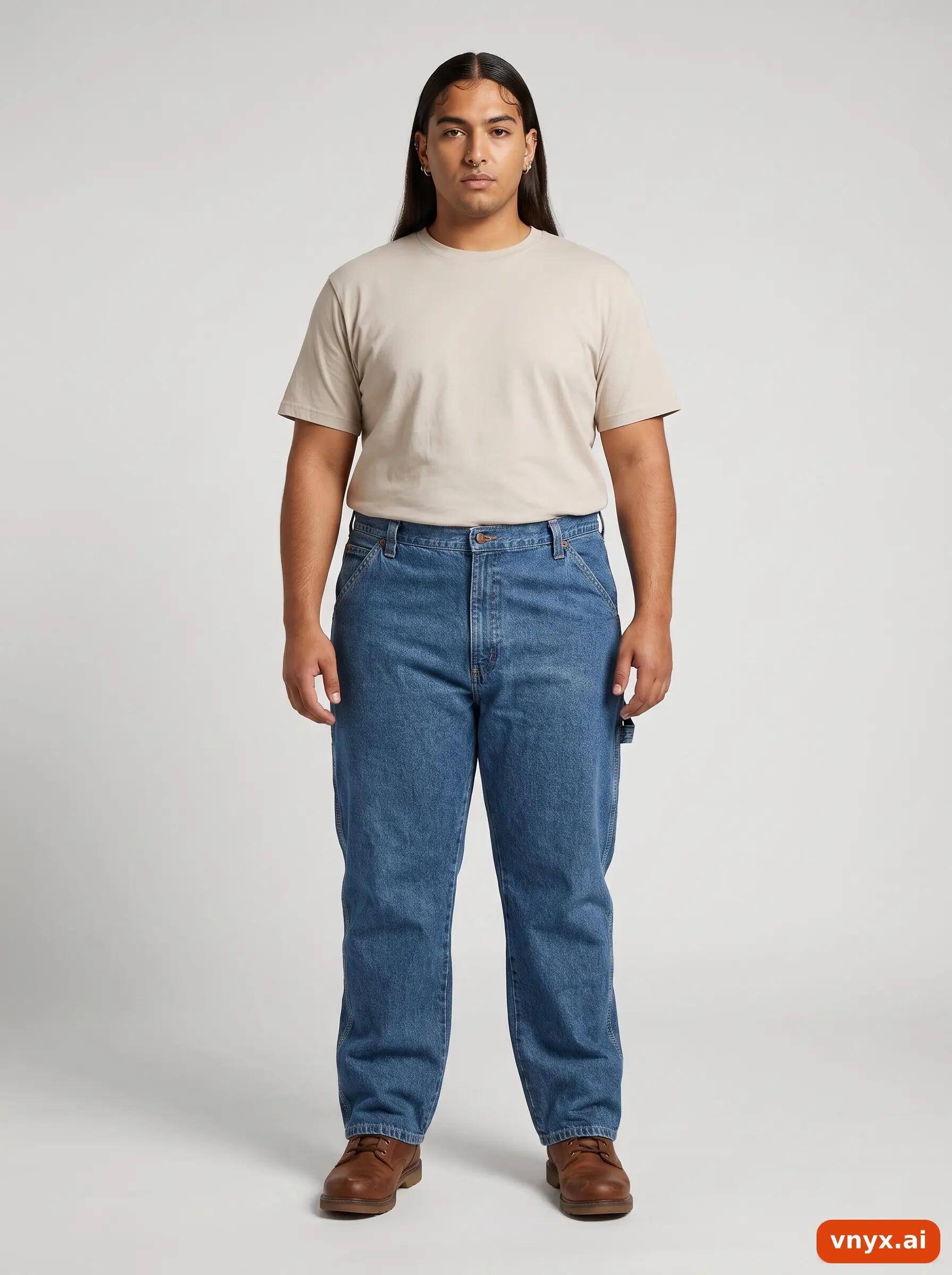 Second Life - Vintage Wrangler Dark Blue Jeans Men W38 L32 3/6