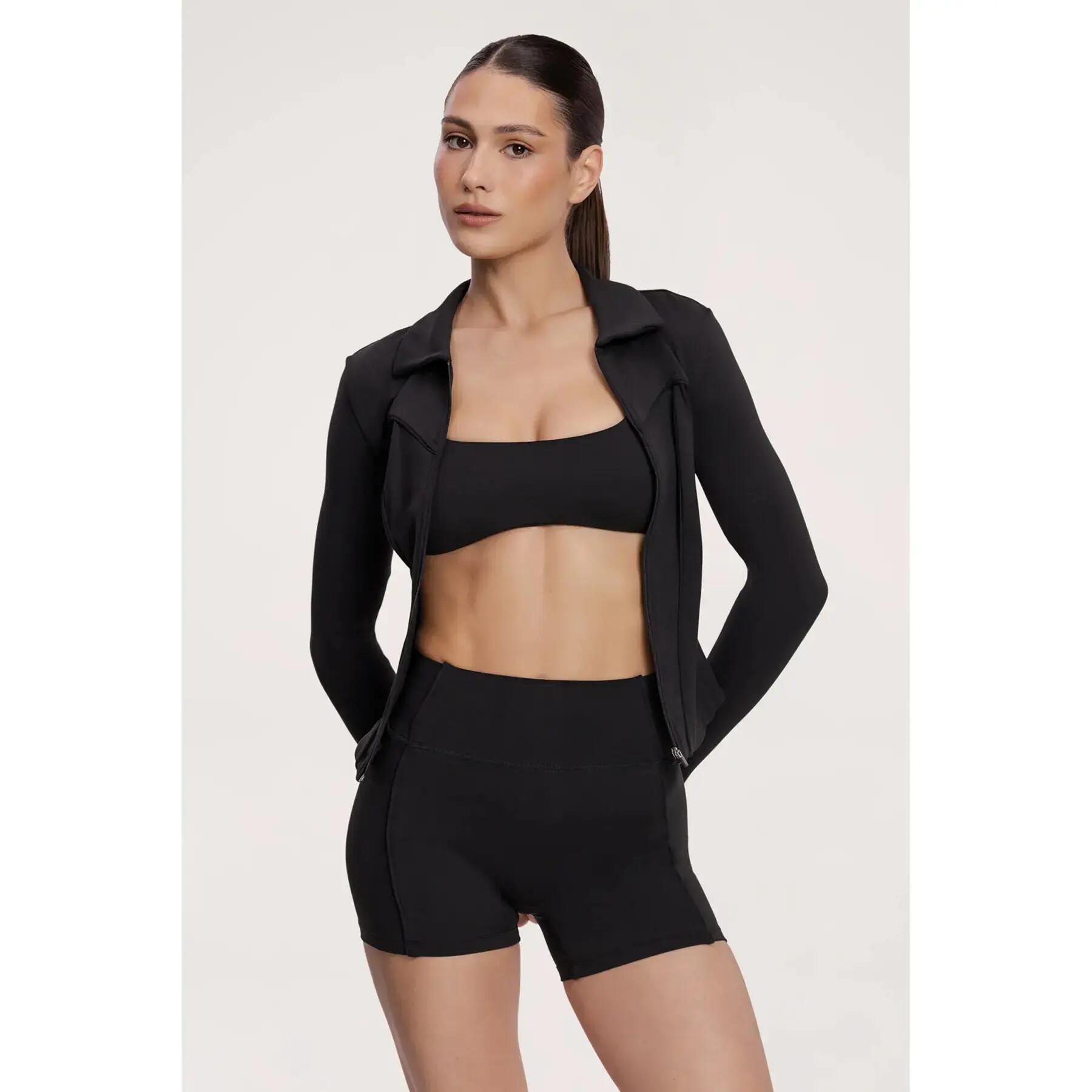 Damenjacke mit Reißverschluss Gym Glamour Pilates Era 5/7
