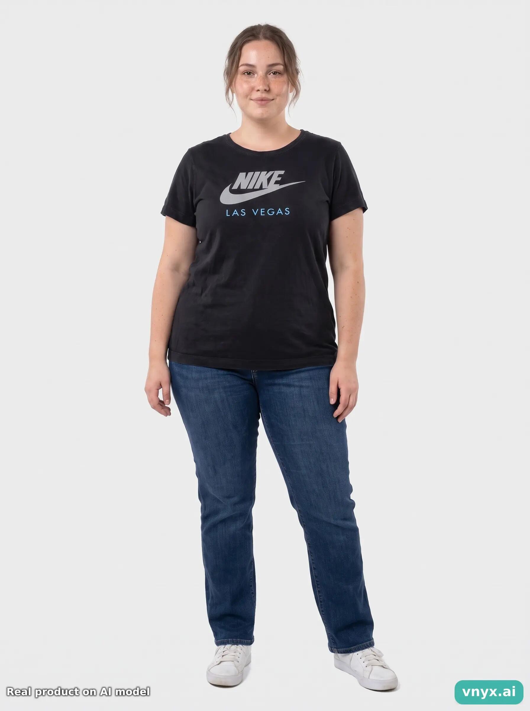 Second Life - Vintage Nike Jet Black T-Shirt Women L 6/6